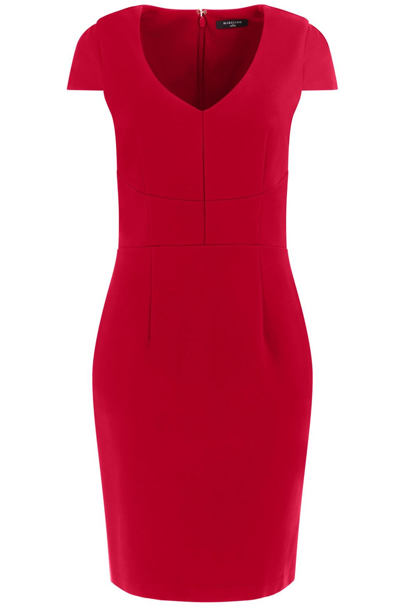 MARCIANO BY GUESS ODETTE DRESS GROUNDED FLAME 4