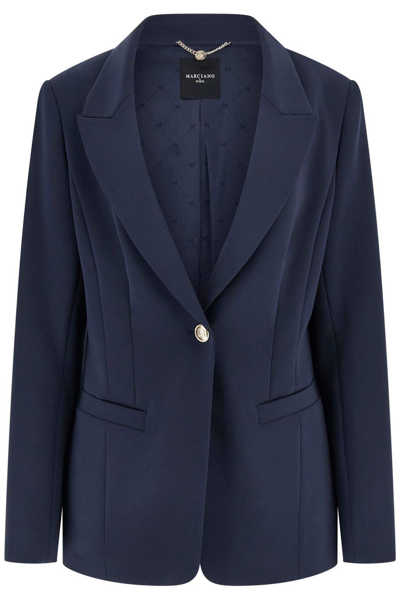 MARCIANO BY GUESS LEILA BLAZER BLUE IMPACT 4