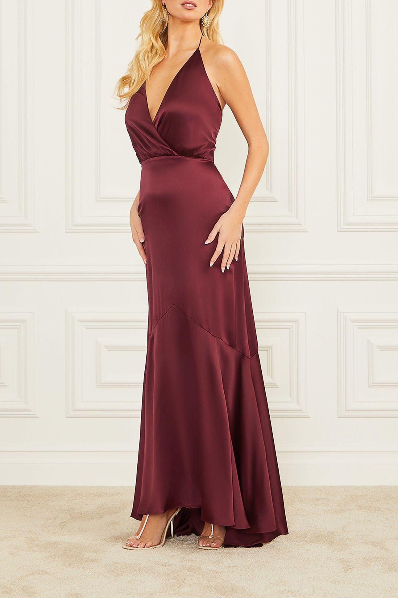 MARCIANO BY GUESS ISHANI GOWN MULBERRY A489 4