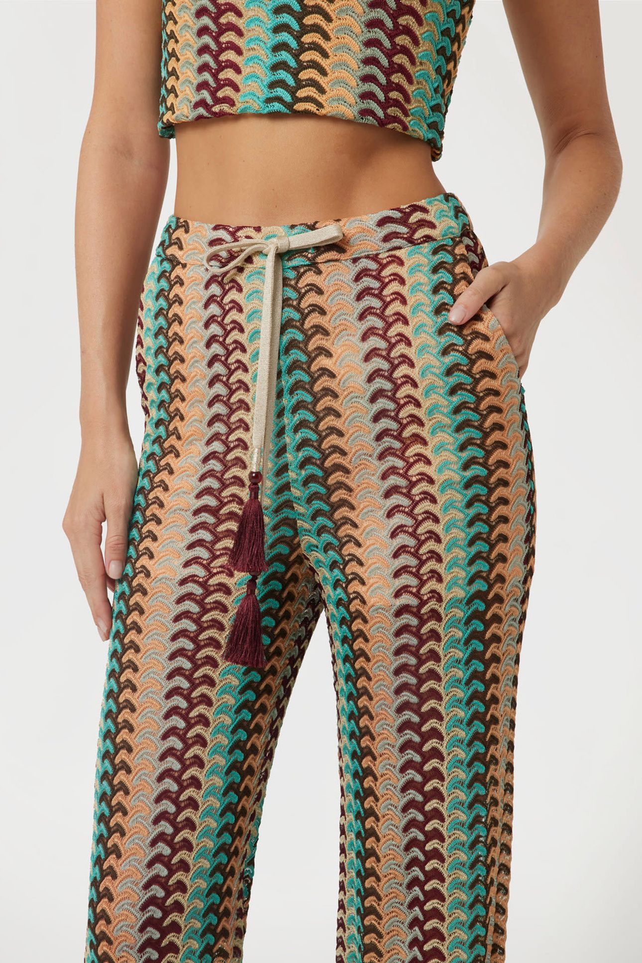 MARCIANO BY GUESS FEARNE PANT FEARNE MULTI 5