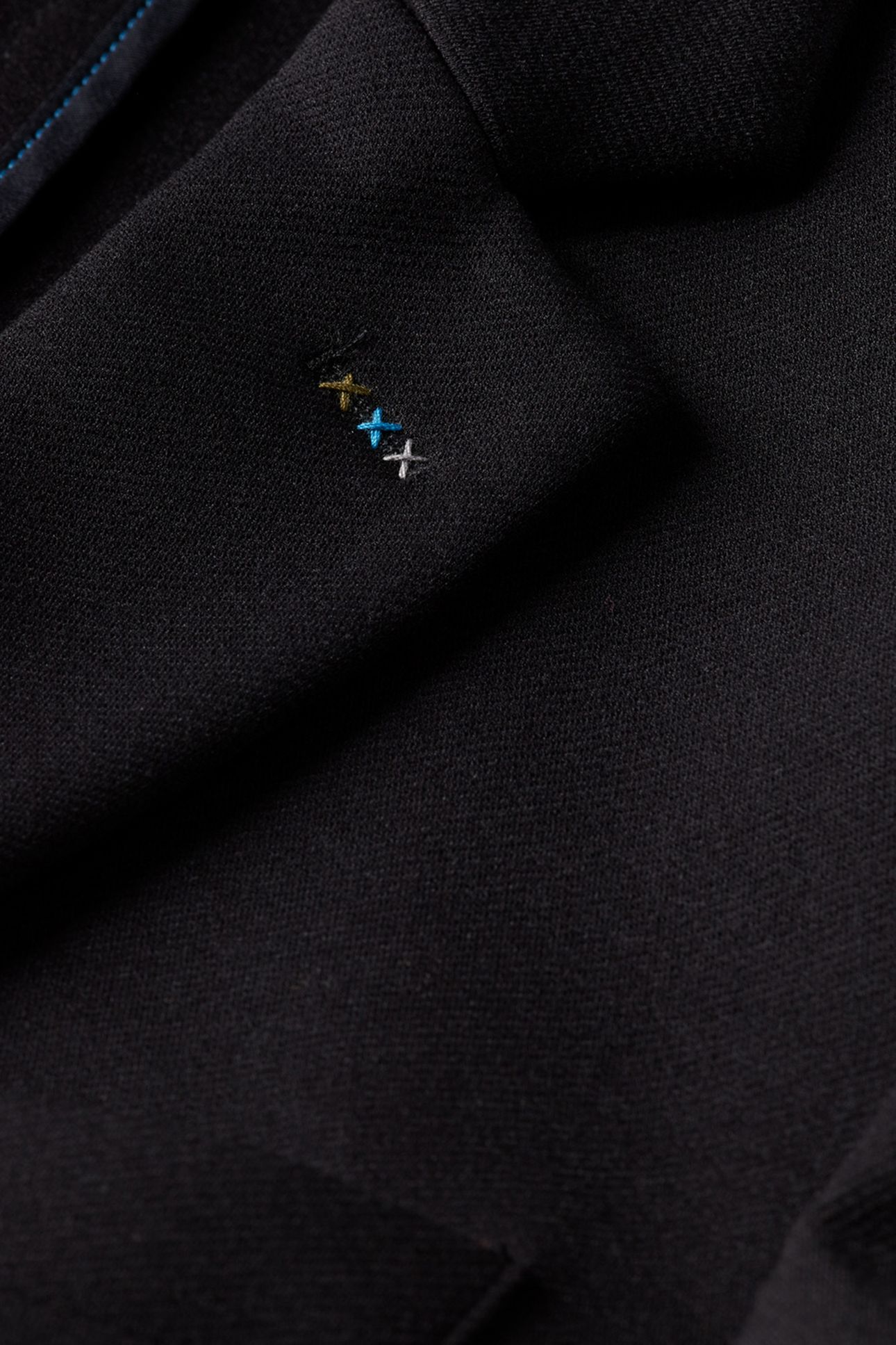 SINGLE-BREASTED JERSEY BLAZER BLACK MELANGE 3