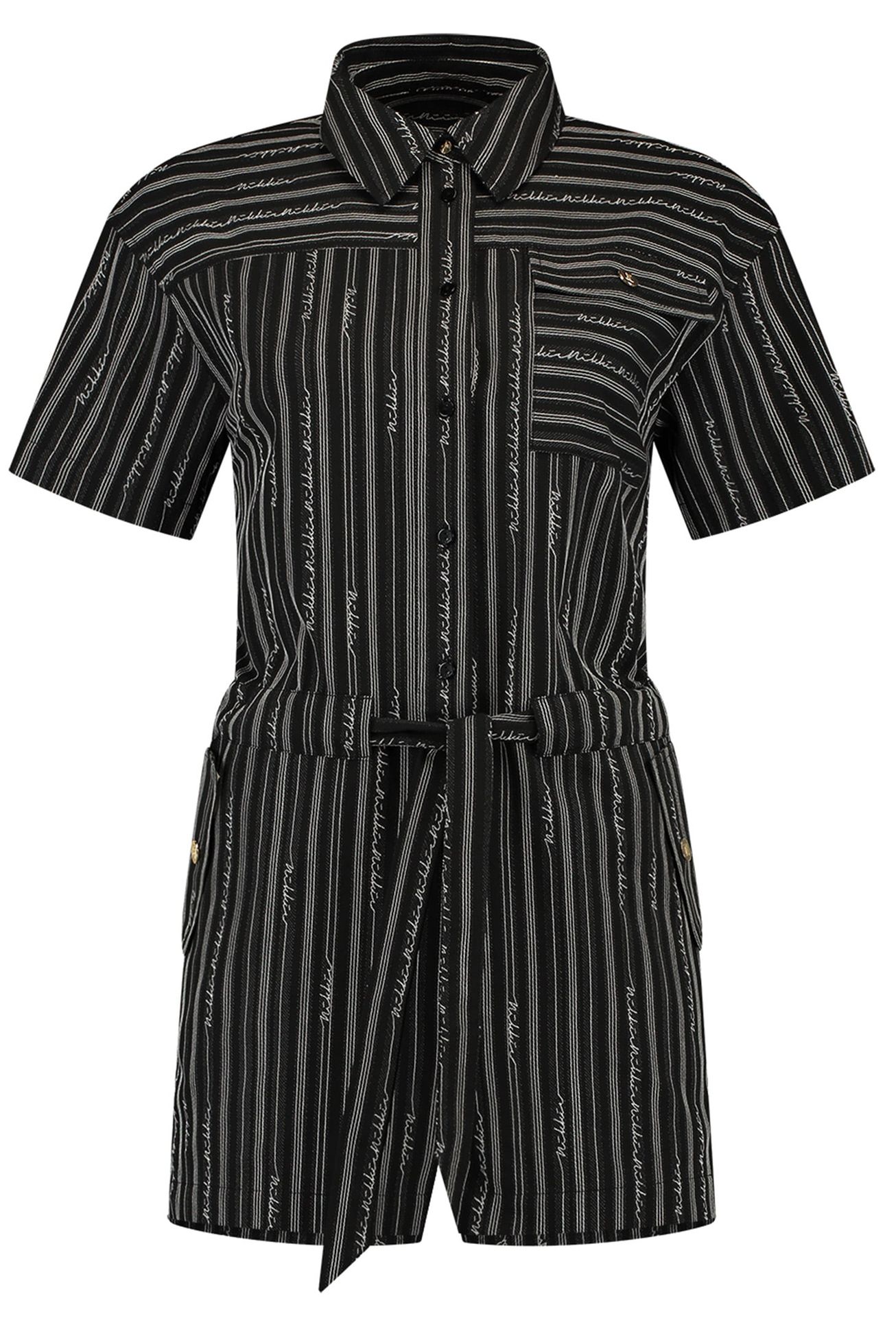 DALLAS PLAYSUIT BLACK 1