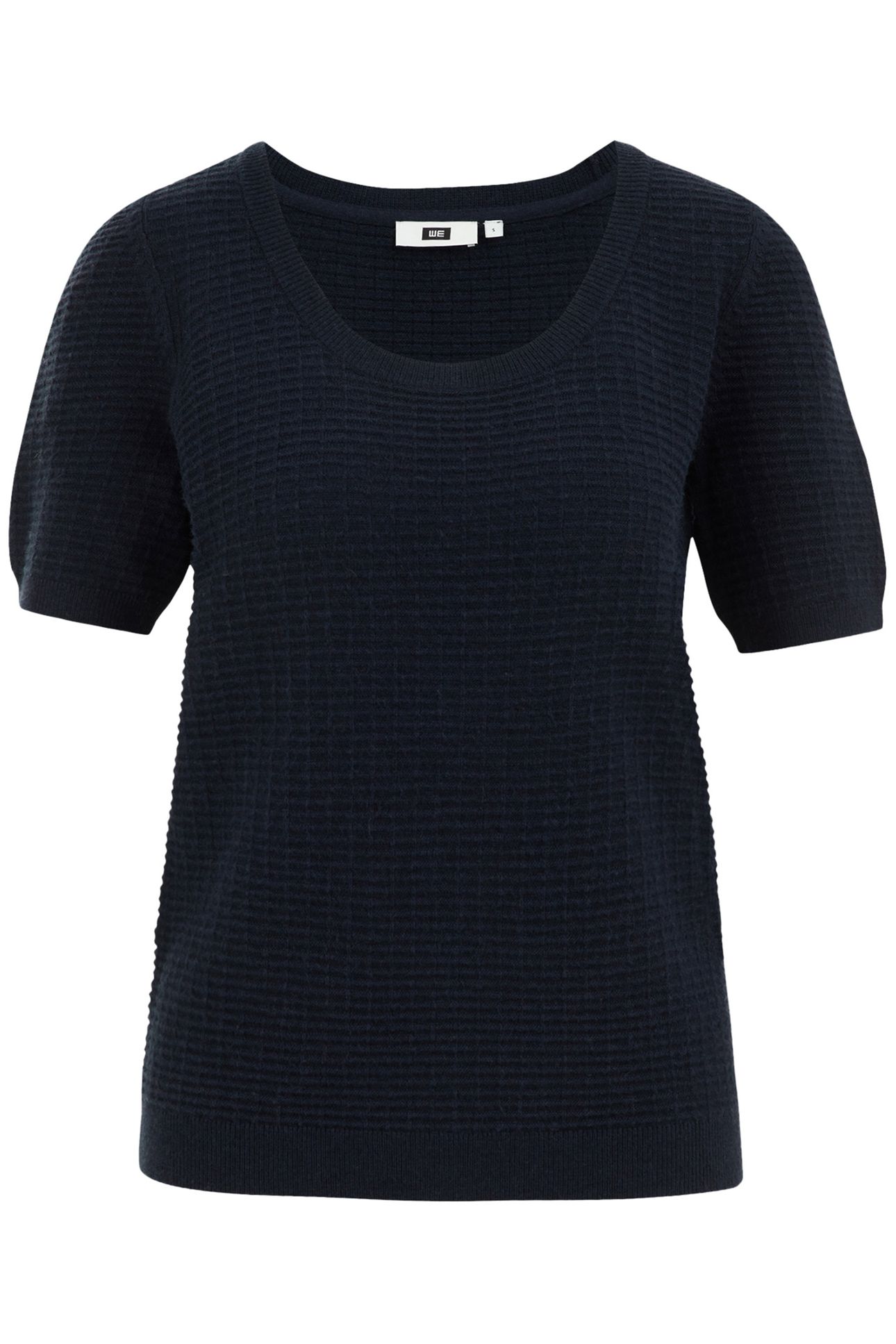 KNITTED PULLOVER NAVY BLUE 4