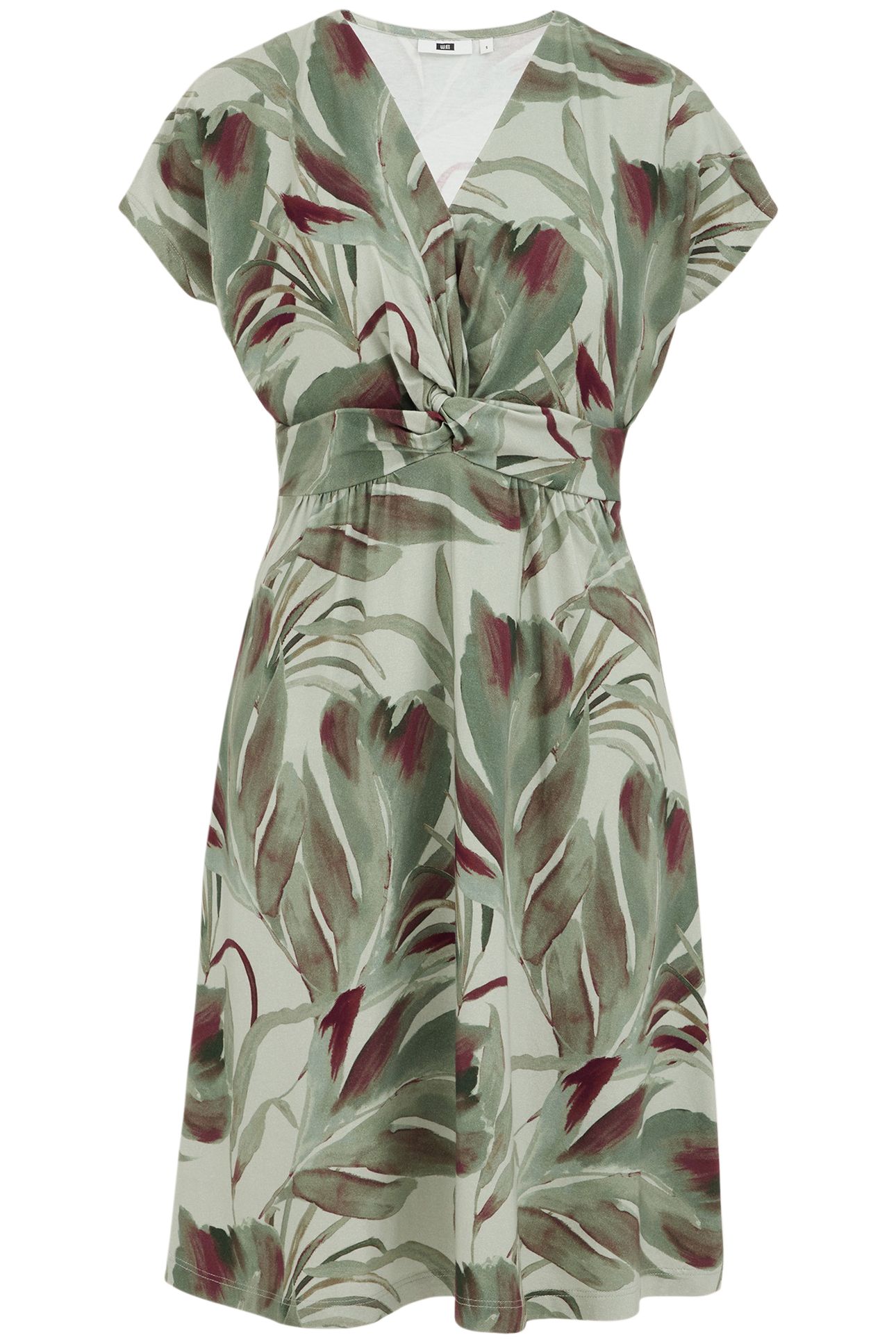 DRESS MID LENGTH GREEN 3
