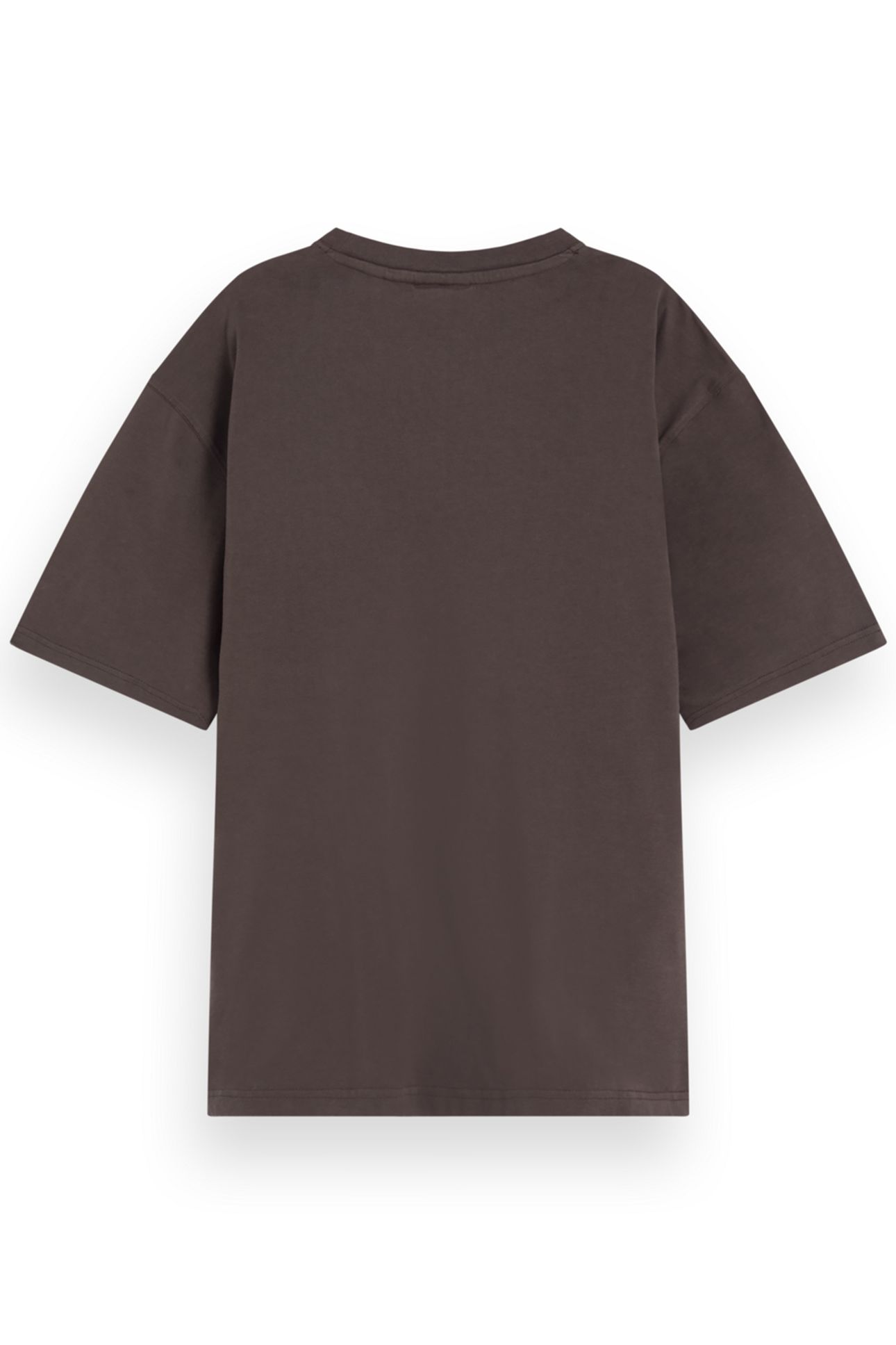 3 CROSSES LOOSE FIT POCKET T-SHIRT COFFEE 5