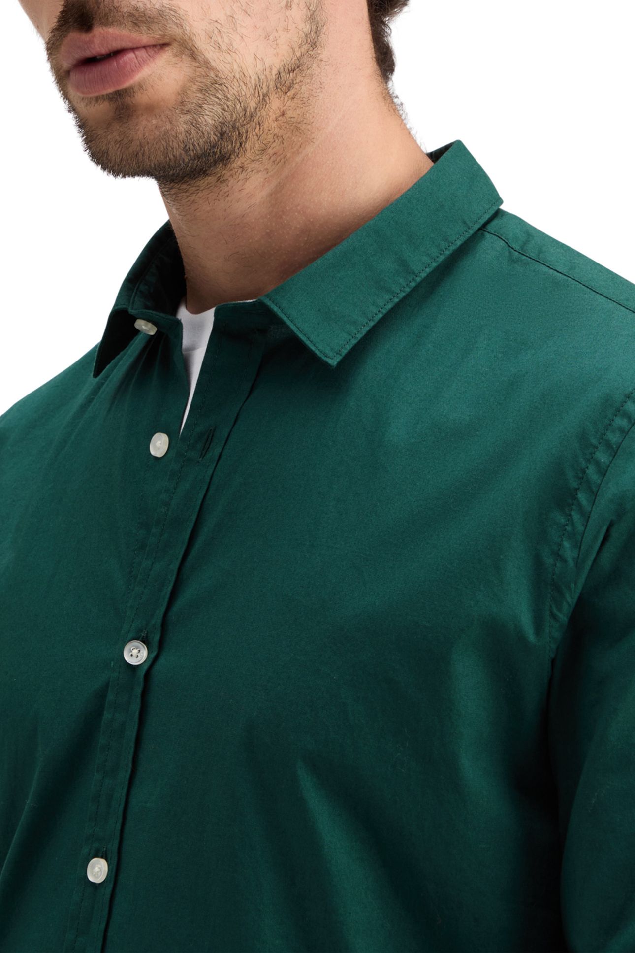 ESSENTIAL POPLIN SOLID CYPRESS GREEN 8