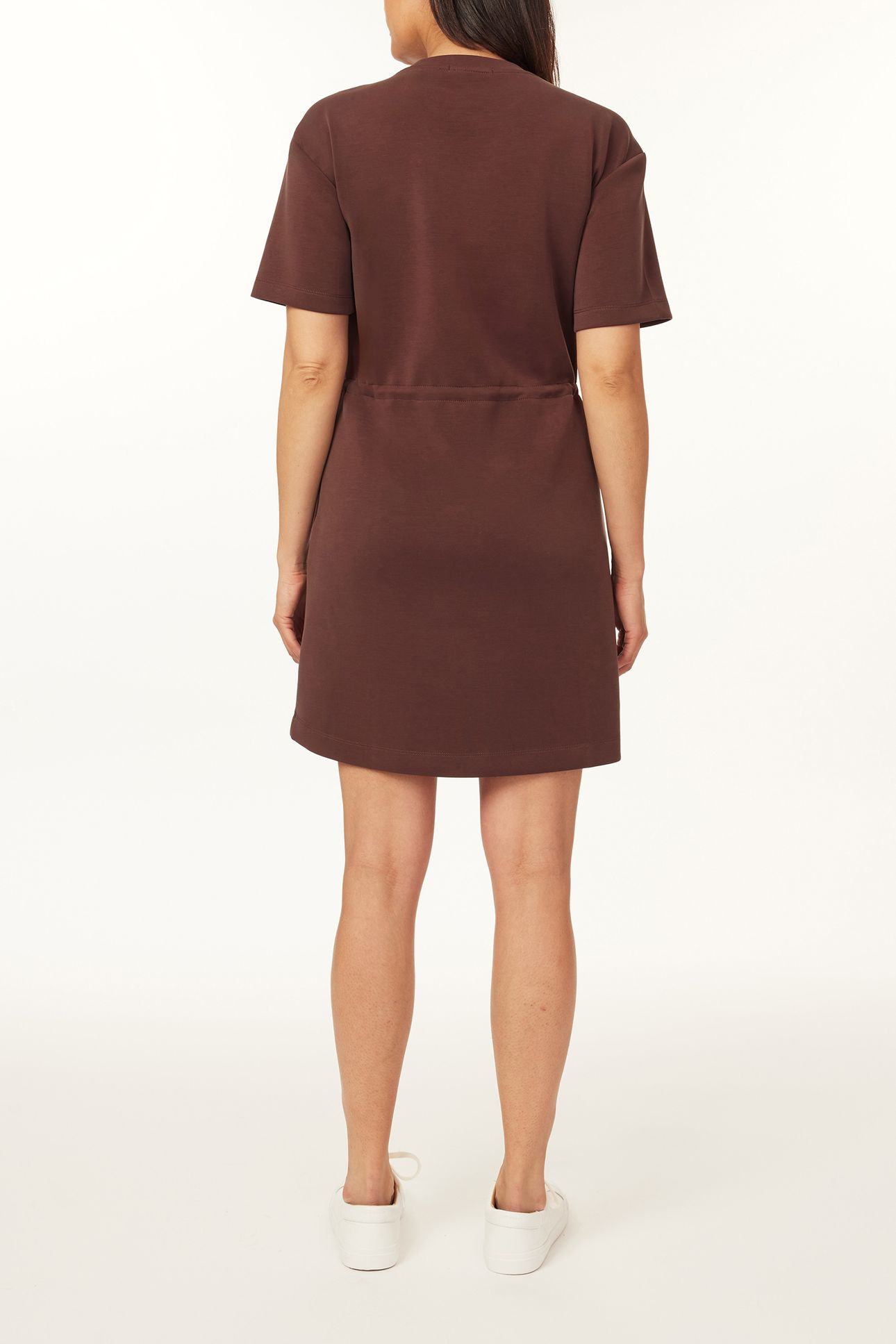 DRAWSTRING TEE DRESS PUCE 2