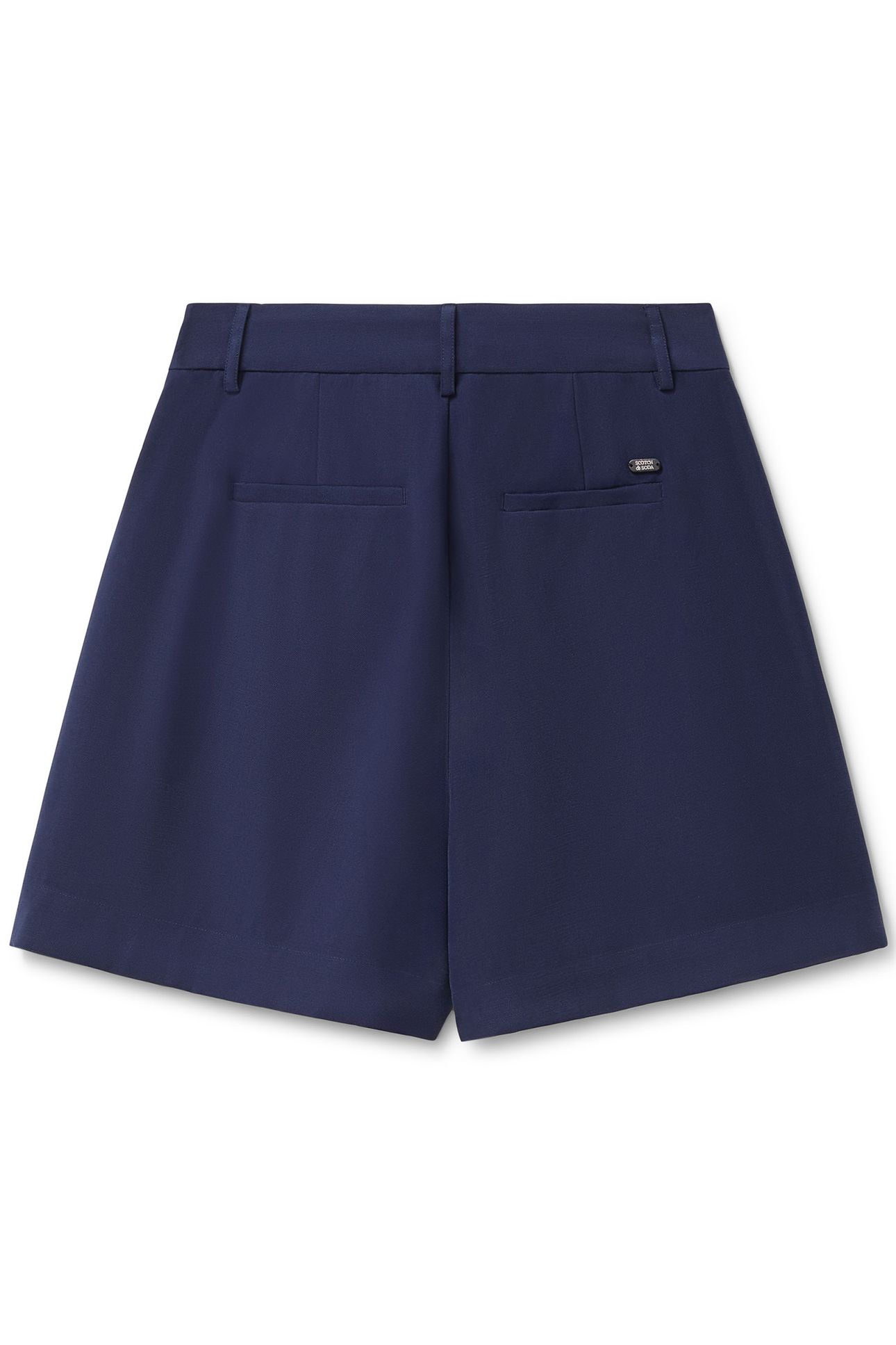 TAILORED PLEAT SHORTS MARITIME BLUE 4