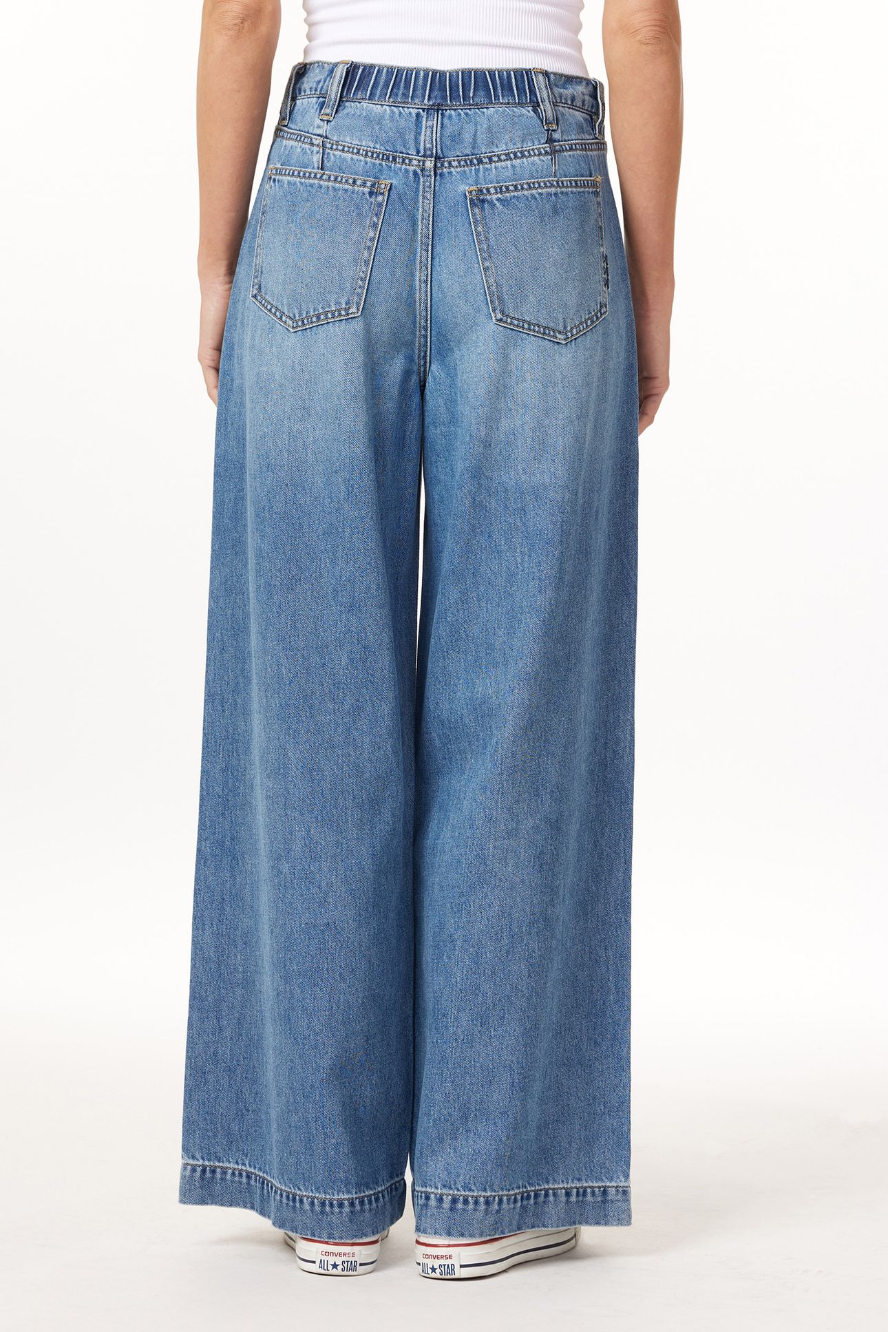 WIDE DENIM TROUSER FLATIRON 2