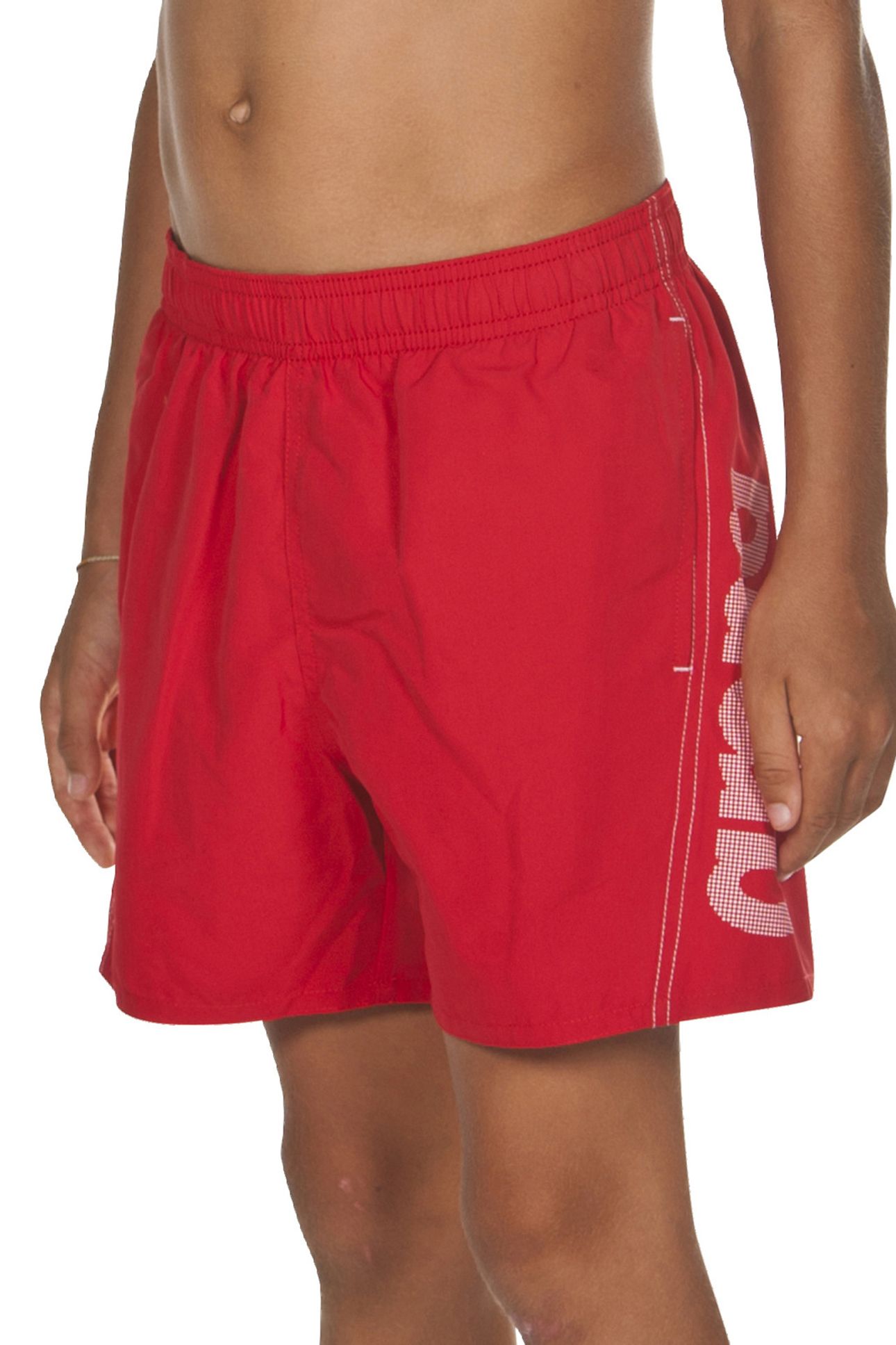 FUNDAMENTALS ARENA LOGO JR BOXER RED-WHITE 3