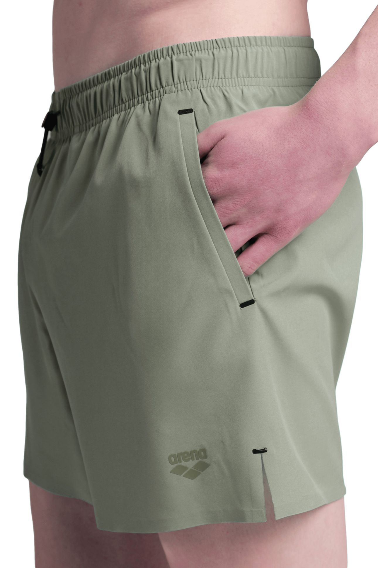 MEN'S ARENA EVO BEACH SHORT SOLID JADE 5
