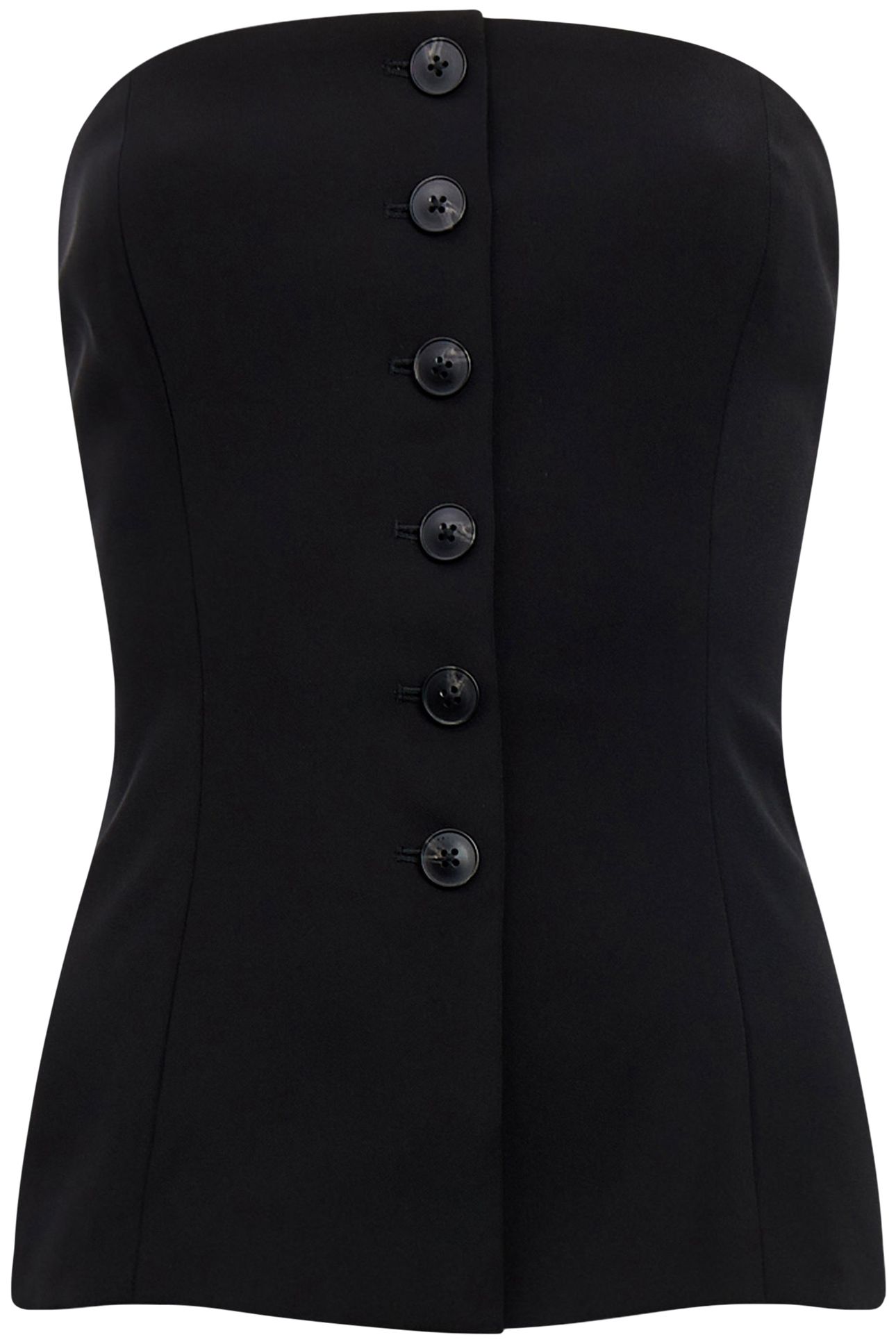 HARRIE SUITING STRAPLESS TOP BLACKOUT 3