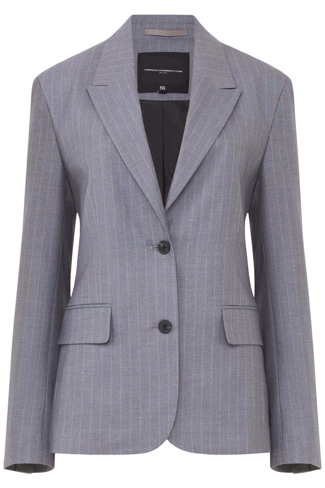 FIORELLA PIN STRIPE BLAZER GREY 3