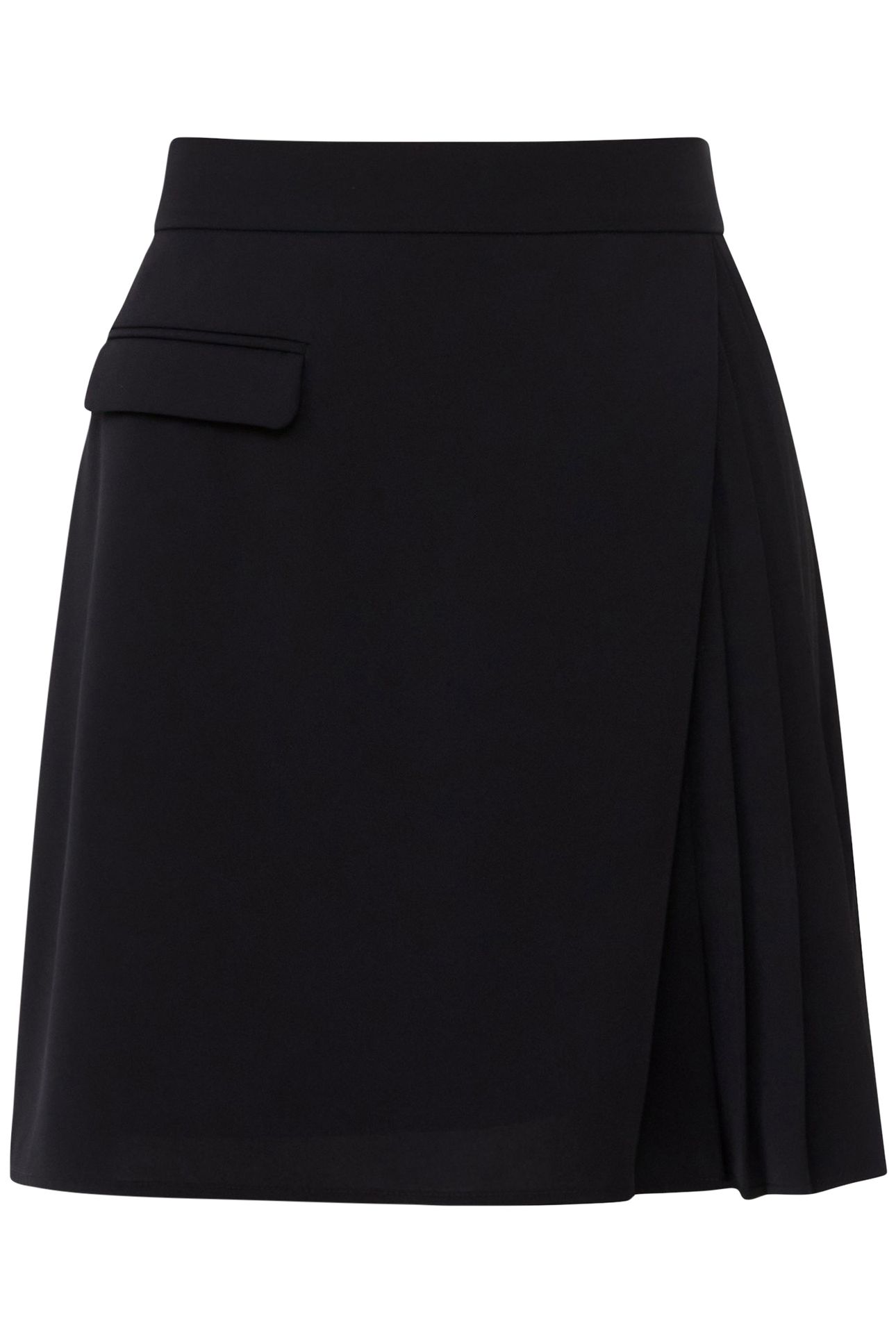 HARRIE SUITING PLEATED SKIRT BLACKOUT 4