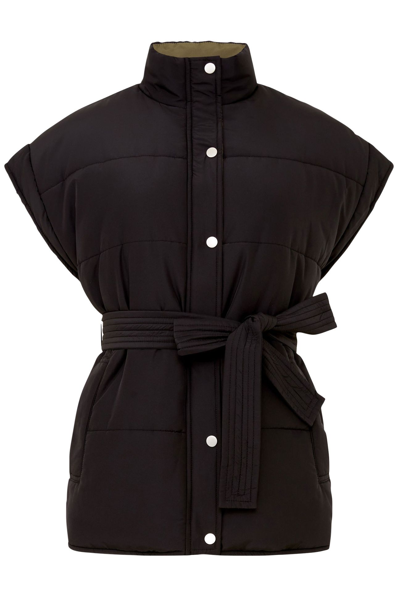 AUDEN PUFFER GILET VEST BLACKOUT 4