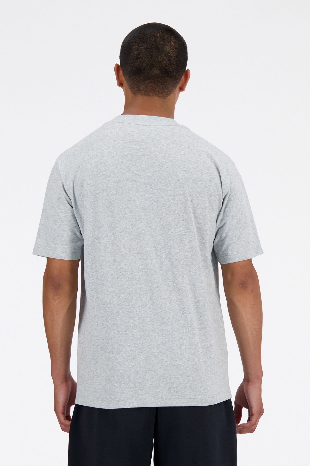 ATHLETICS COTTON T-SHIRT IN GREY 2
