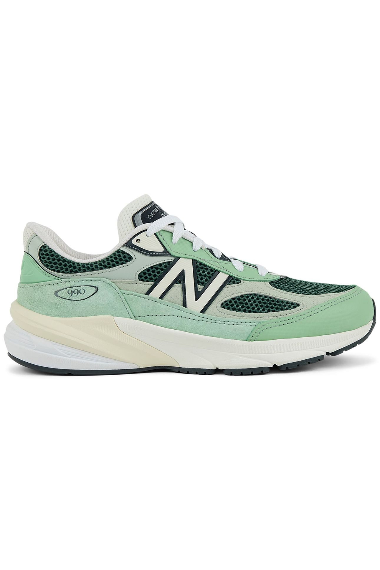 U990AB6 MADE IN USA SNEAKERS IN AVOCADO 1