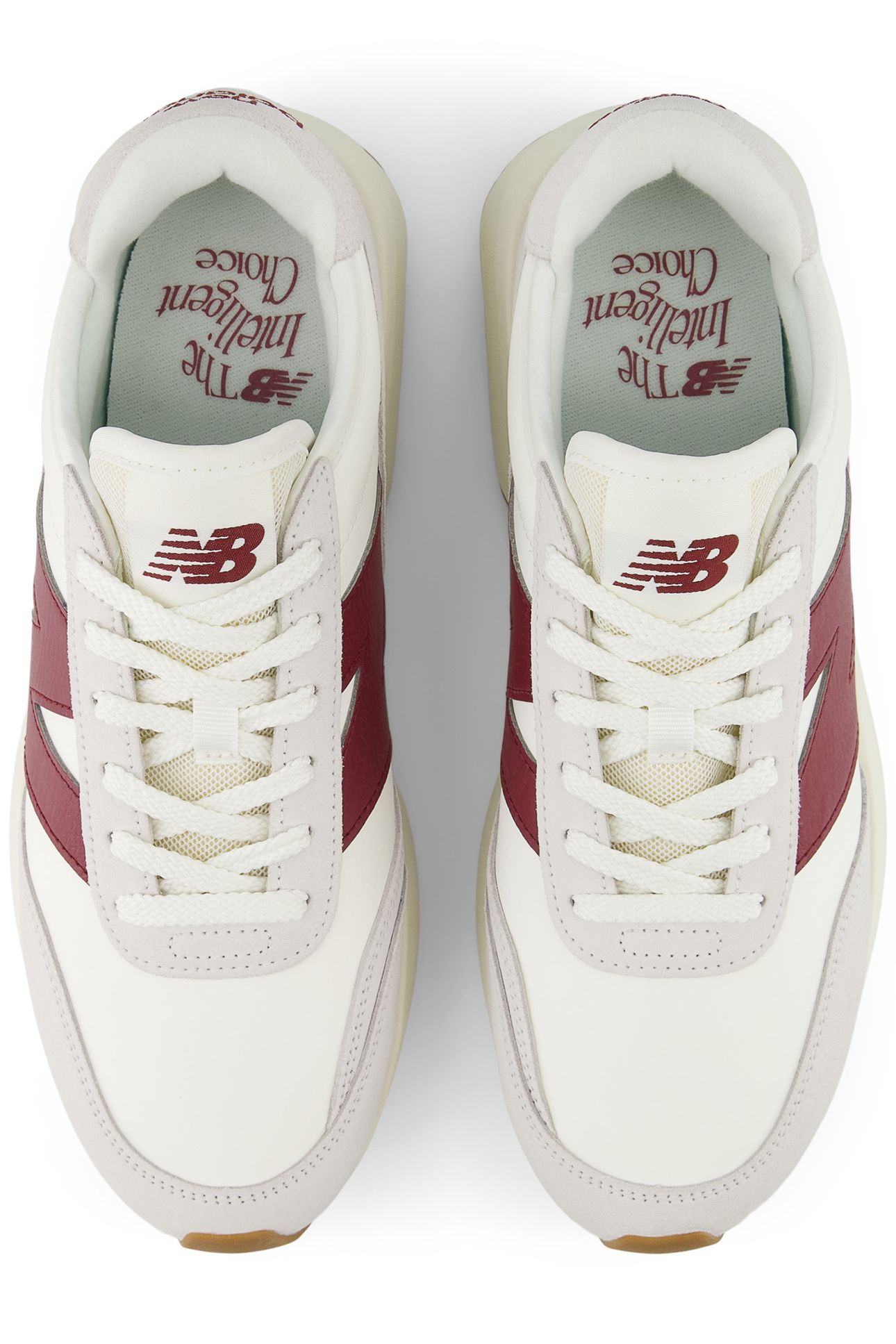 U370CB SNEAKERS IN SEA SALT & PURPLE 3