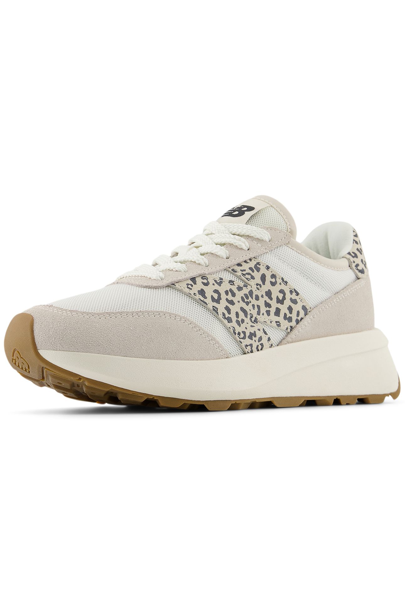 U370LP SNEAKERS IN OFF WHITE & LEOPARD PRINT 7