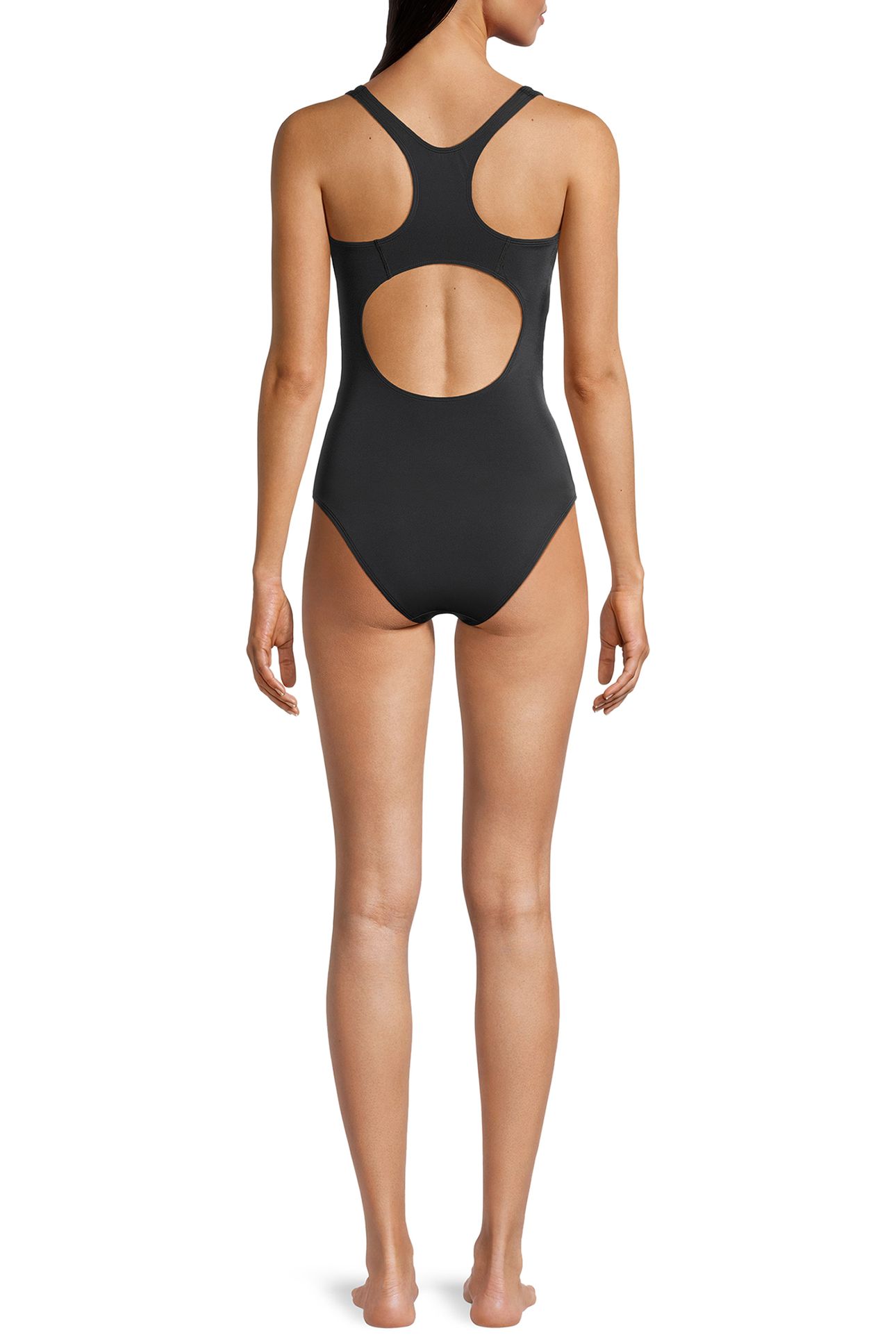 SAKI RACER BACK SWIMSUIT BLACK 3