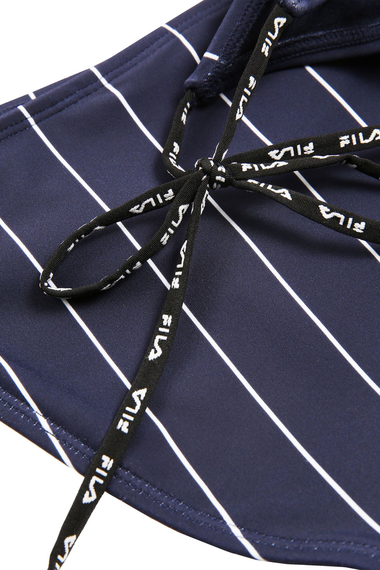 SMILA STRIPED TRIANGLE BIKINI BLACK IRIS/BRIGHT WHITE STRIPE 6