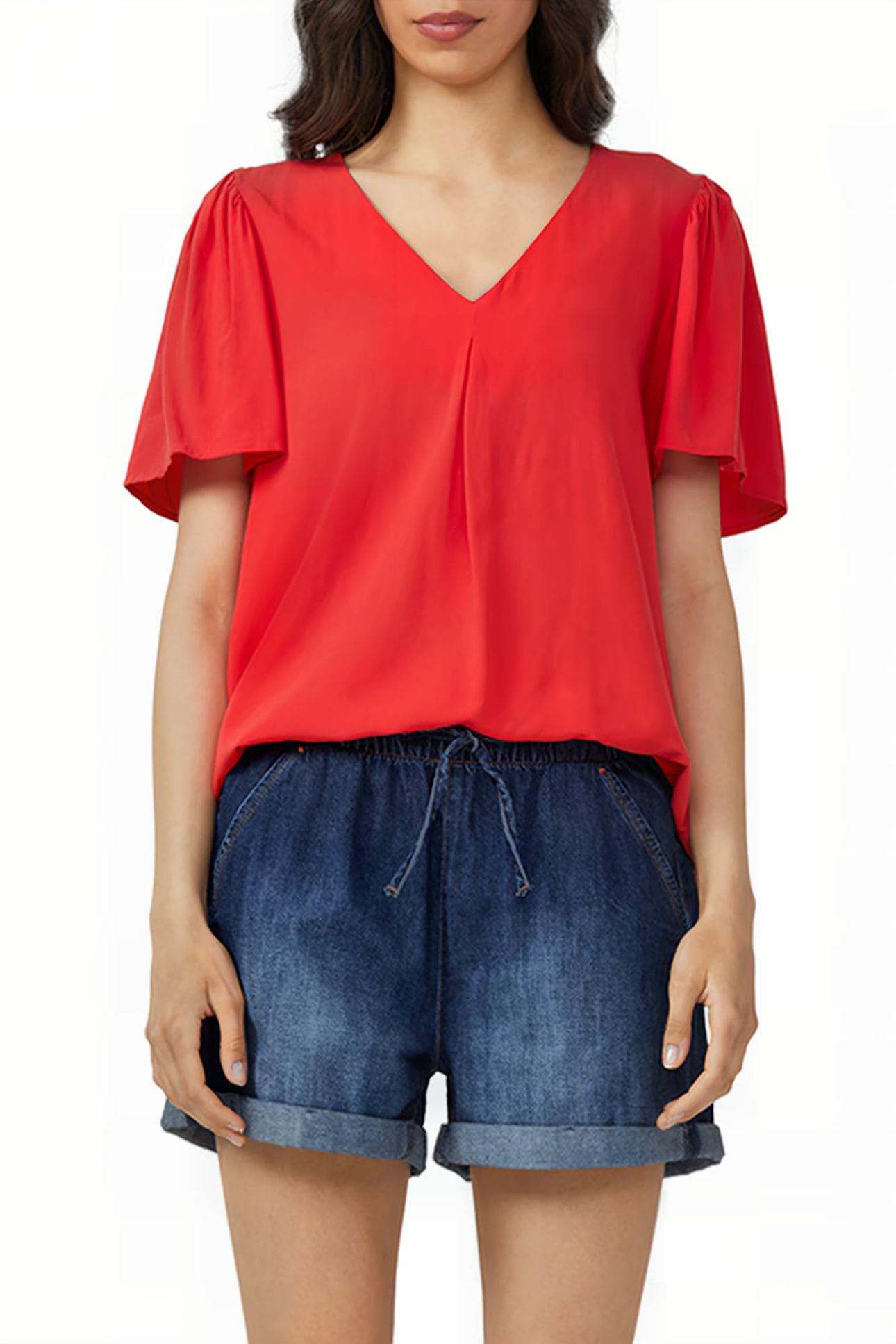 S.OLIVER-QS BLOUSES RED 1
