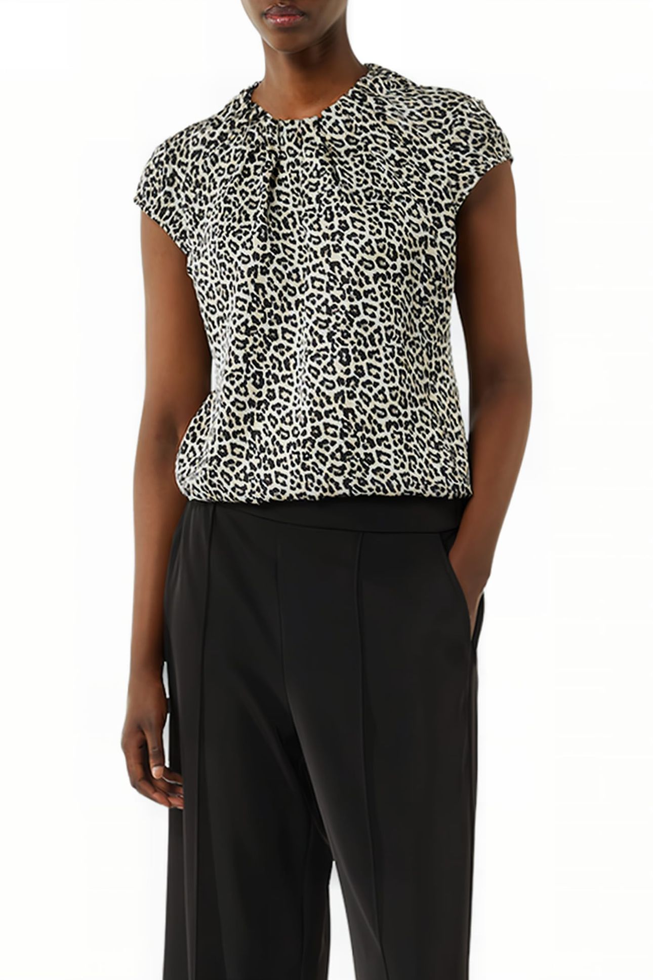 COMMA BLOUSES BEIGE 1