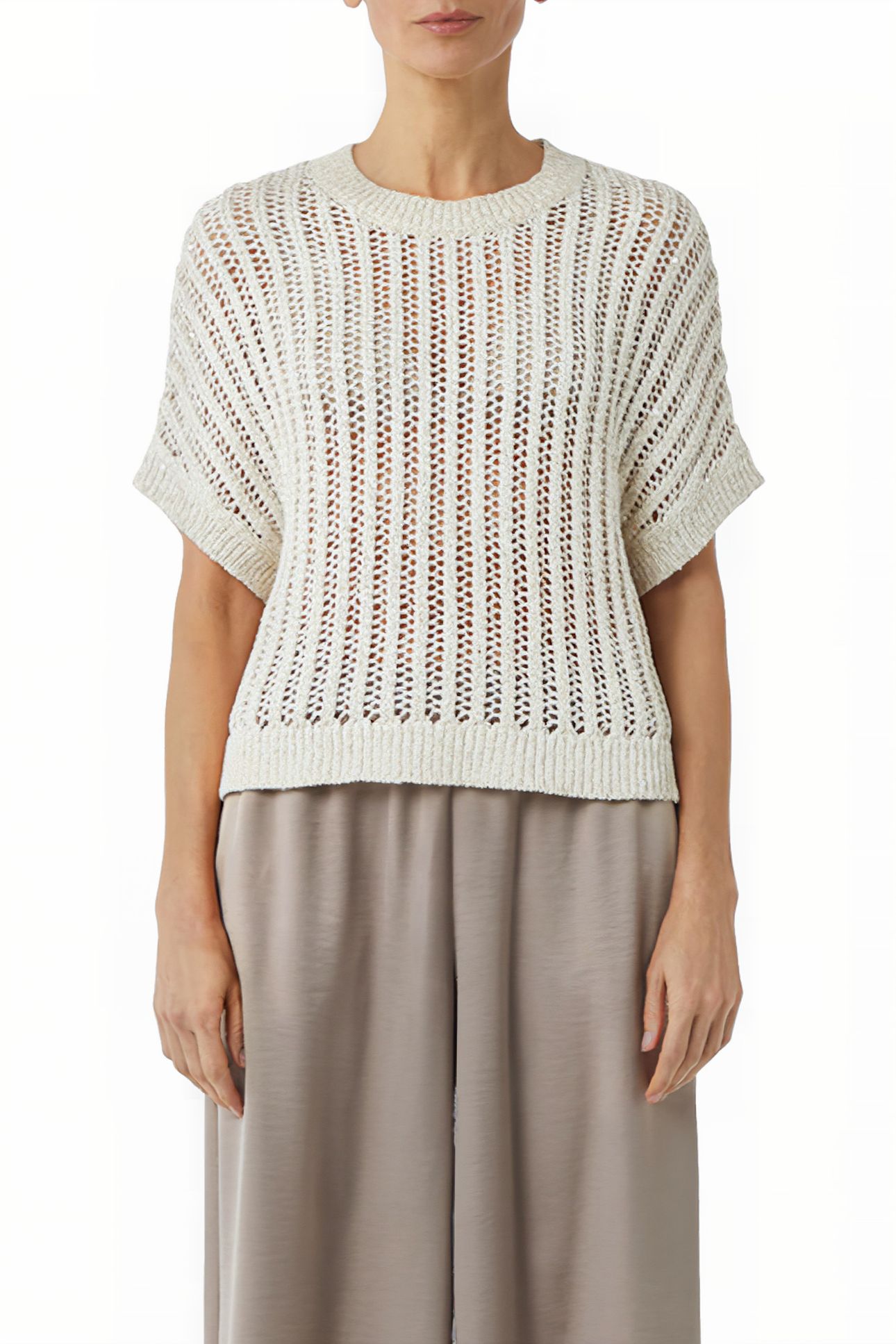 COMMA PULLOVER BEIGE 1
