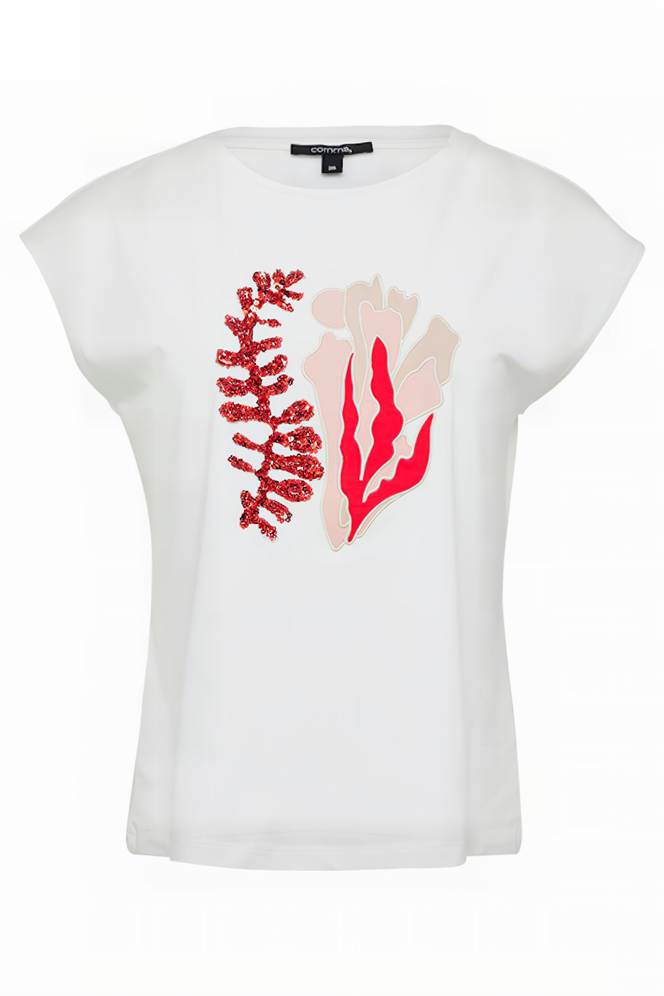 COMMA T-SHIRTS WHITE 4