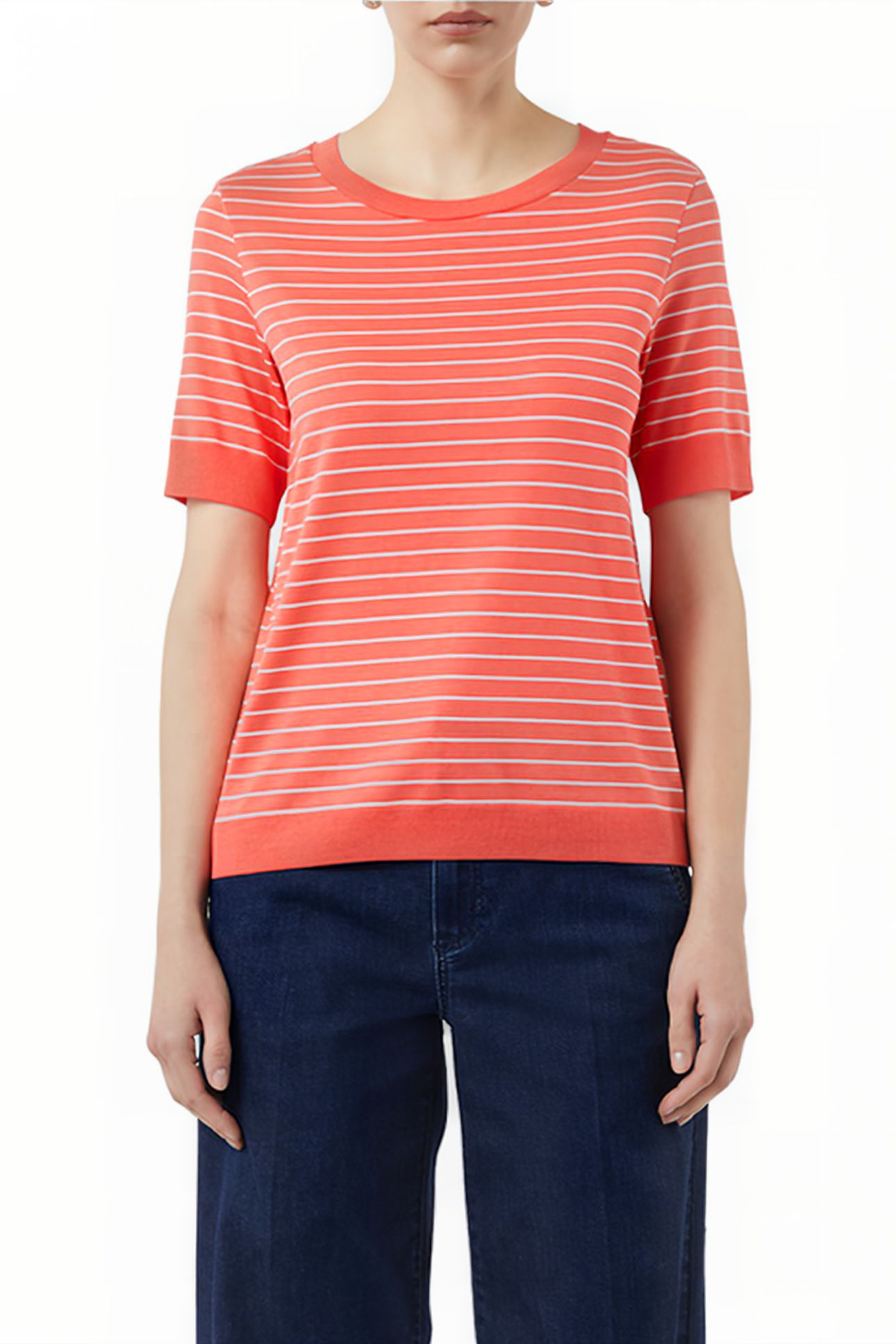 COMMA T-SHIRTS PEACH 1