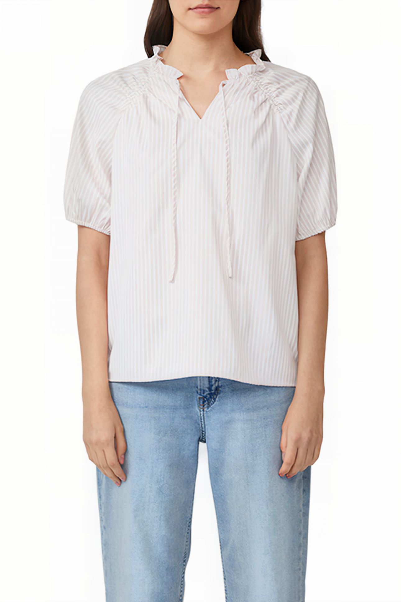 S.OLIVER BLOUSES LIGHT PINK 1