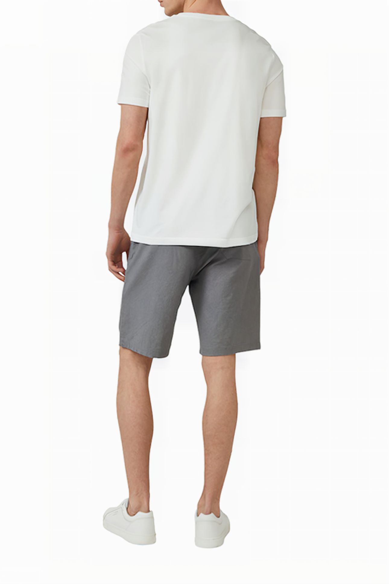 S.OLIVER SHORTS GREY/BLACK 3
