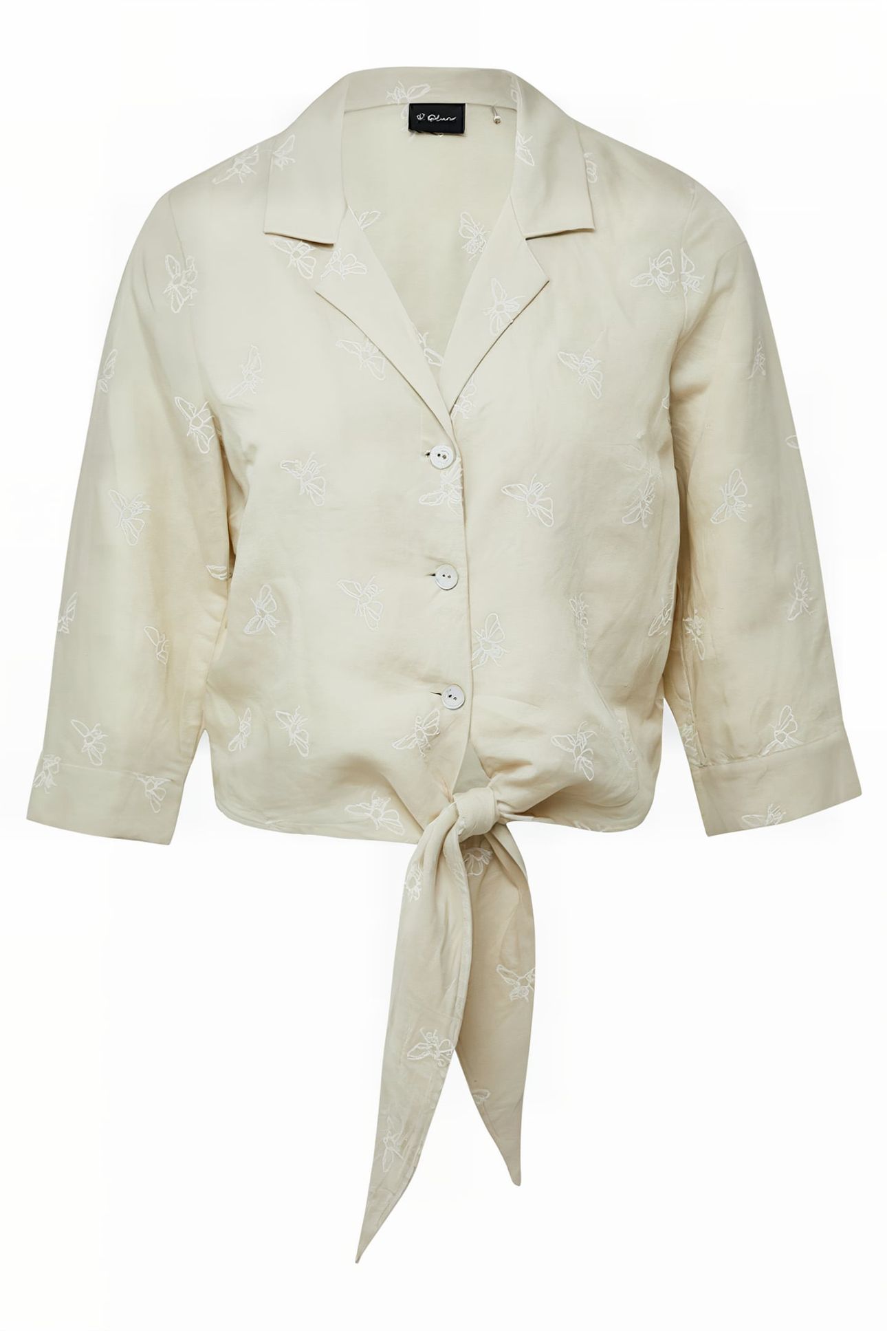 S.OLIVER BLOUSES BEIGE 1