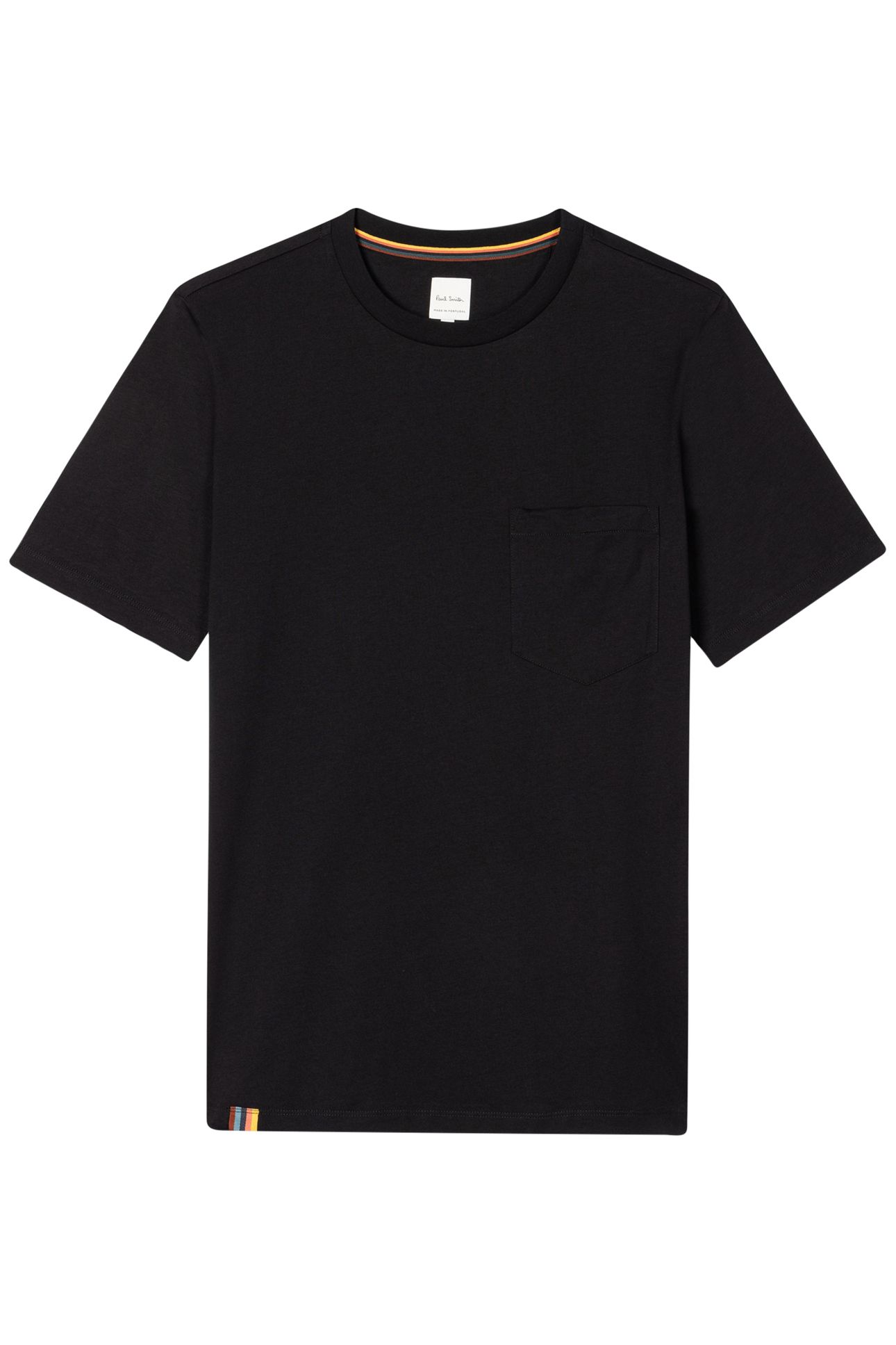 TSHIRT ARTIST STRIPE TAPE BLACK 1