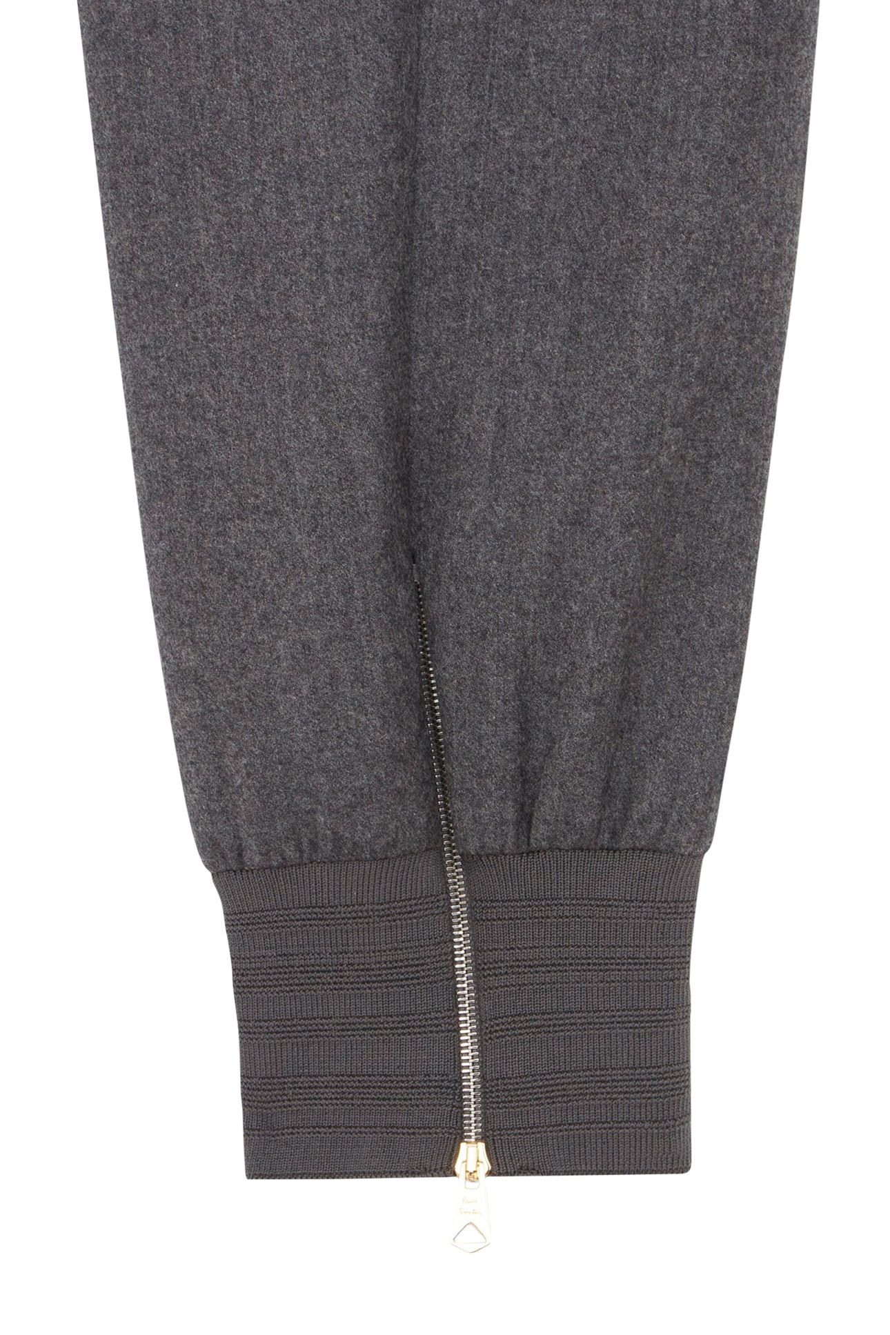MENS DRAWCORD TROUSER GREY MELANGE 3