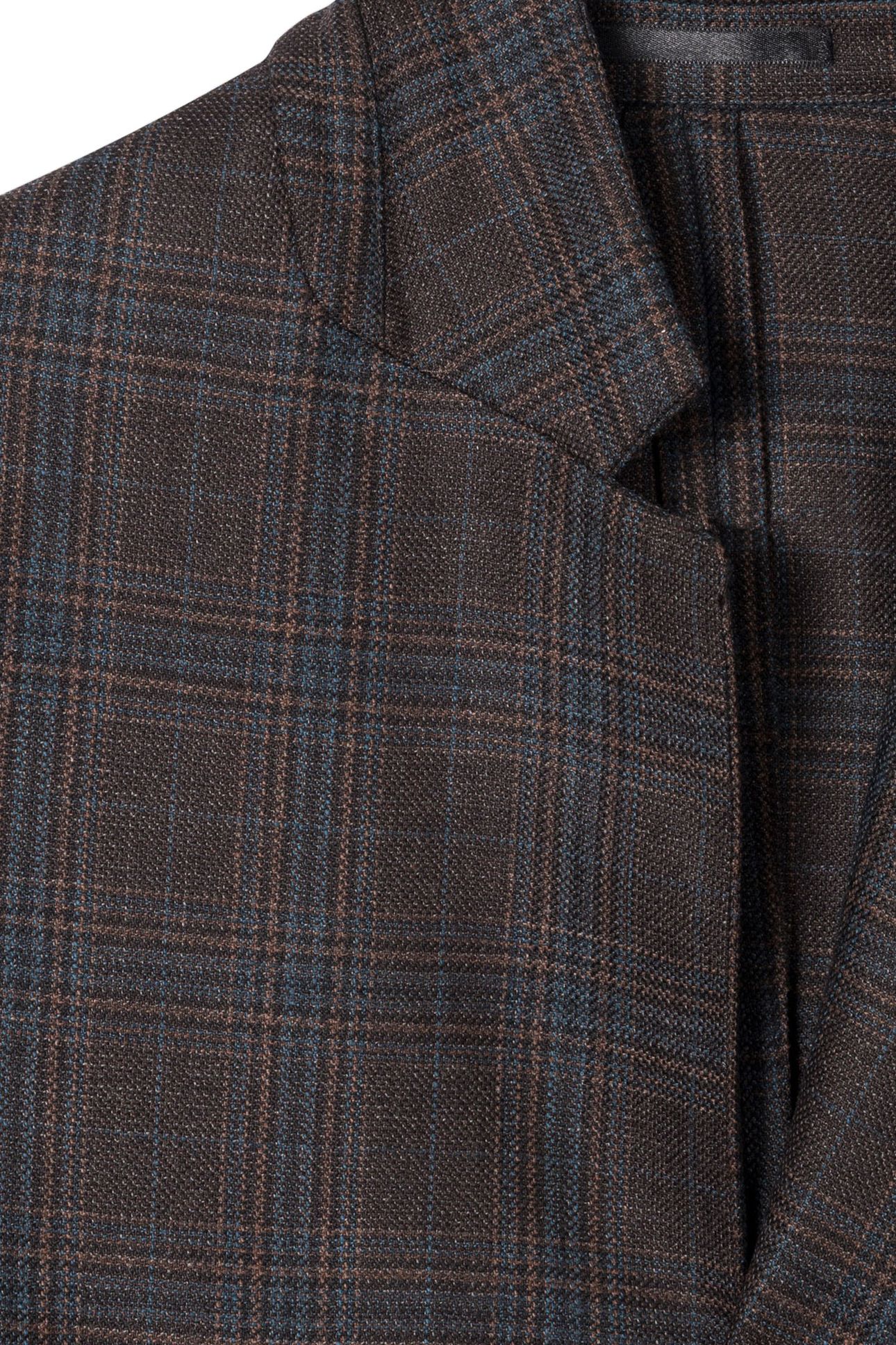 MENS 2 BUTTON PATCH POCKET JACKET BROWN 3