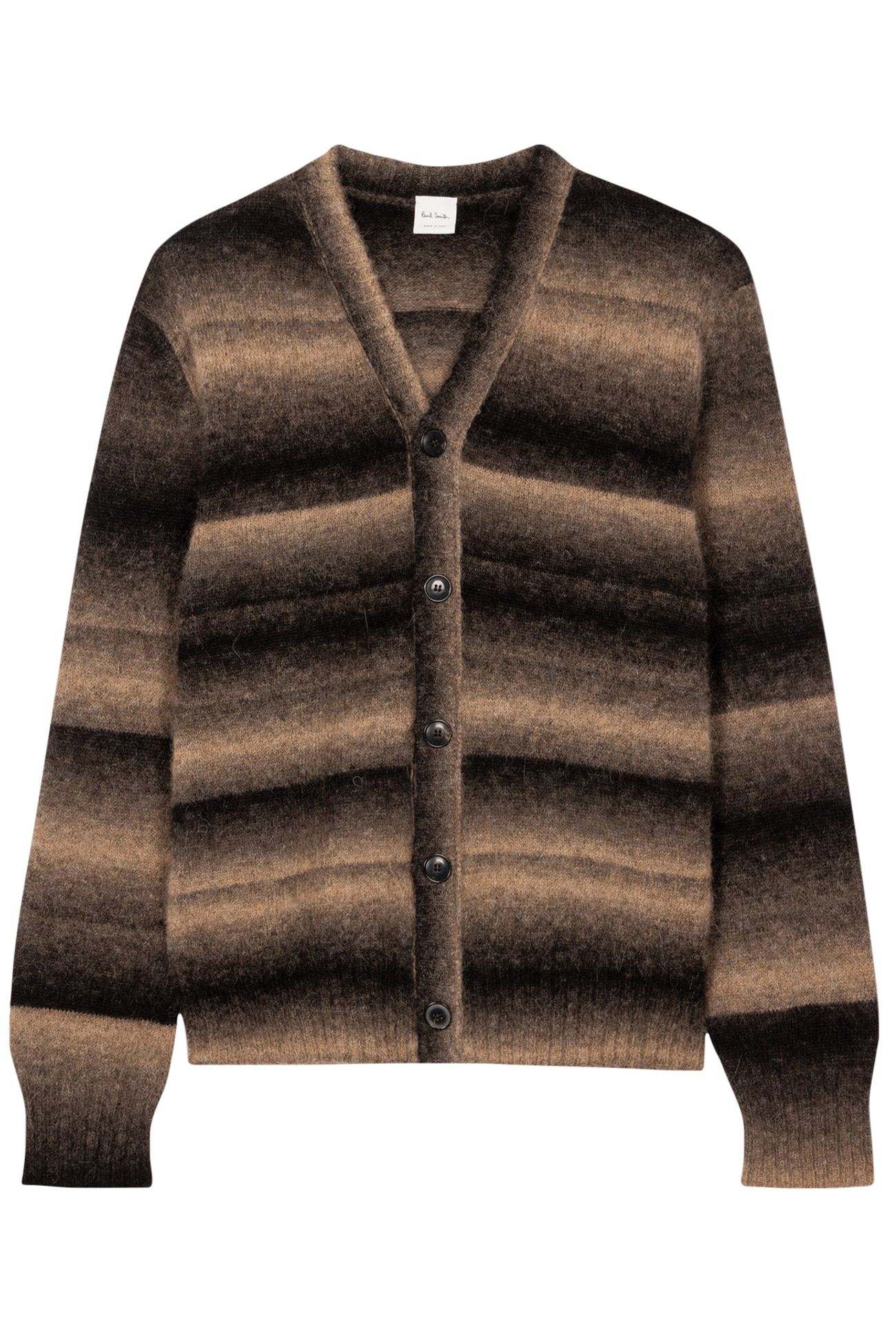 CARDIGAN BUTTON THRU BROWN 1