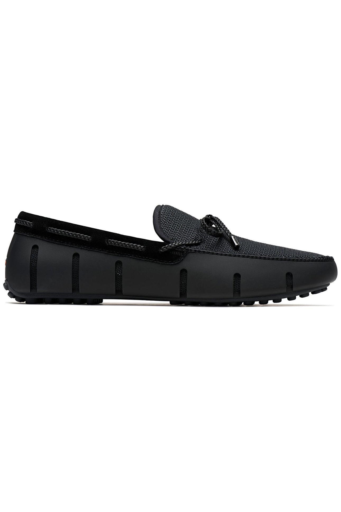 BRAIDED LACE LUX LOAFER DRIVER BLACK/GRAPHITE 1