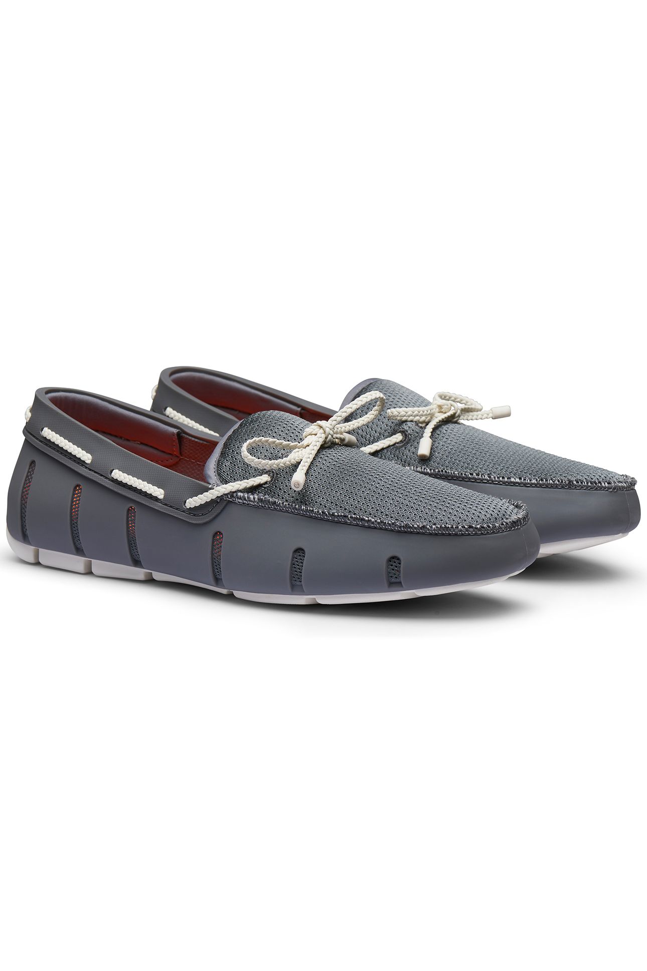 BRAIDED LACE LOAFER BASALT GREY 2