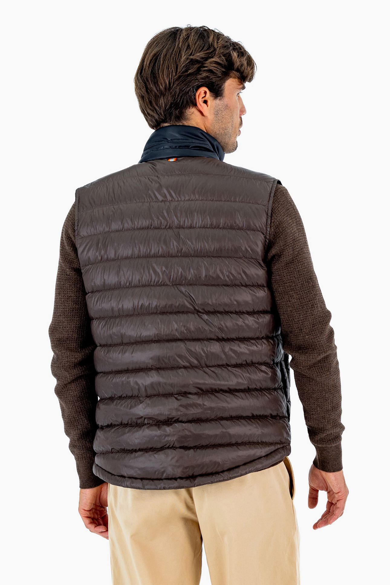 PORTLAND VEST STRIPE CHOCOLATE 2