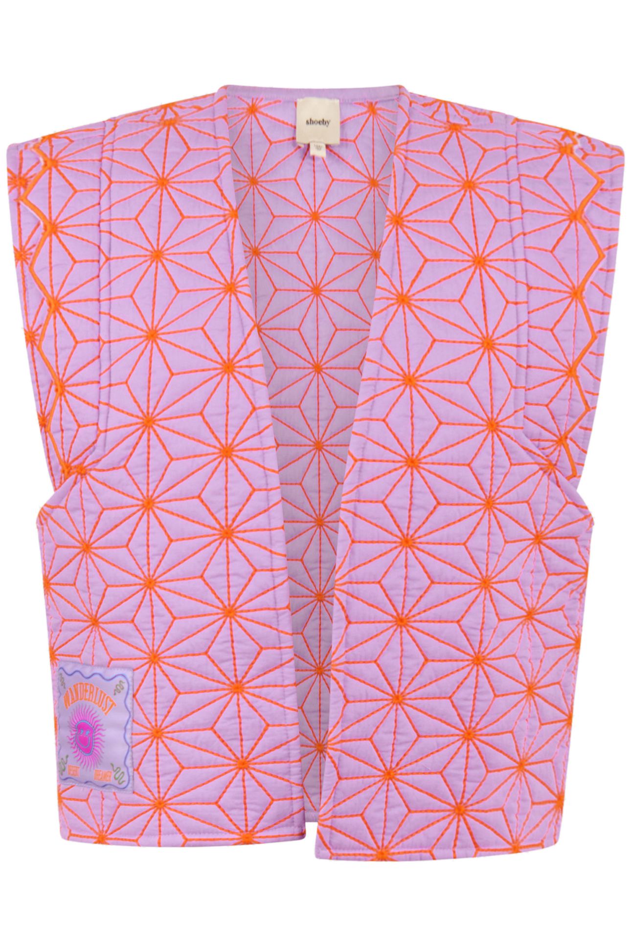GAA-SBSTITCHED GILET LIGHTPURPLE 4