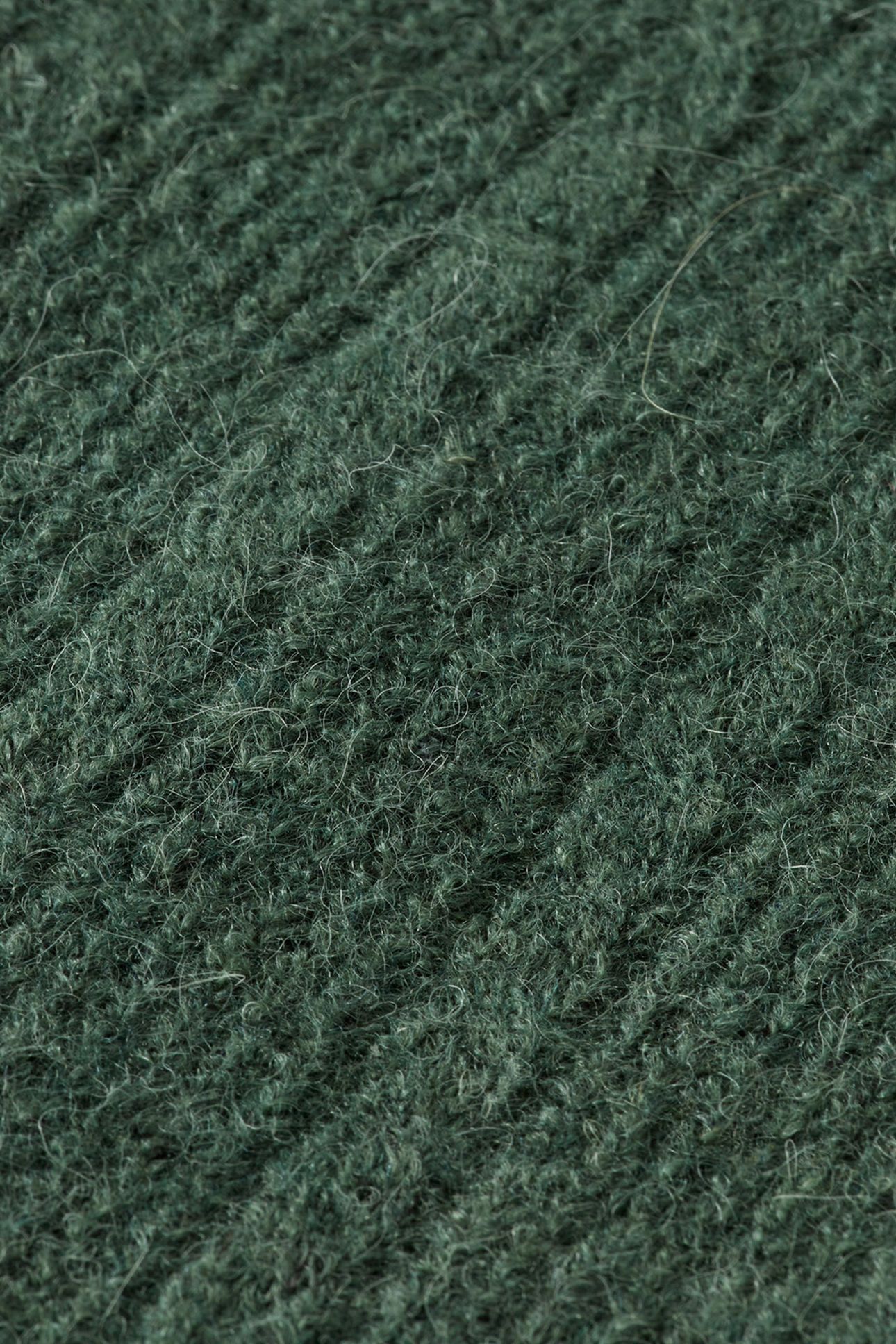 ALPACA DROPPED SHOULDER CARDIGAN PINE GREEN 8