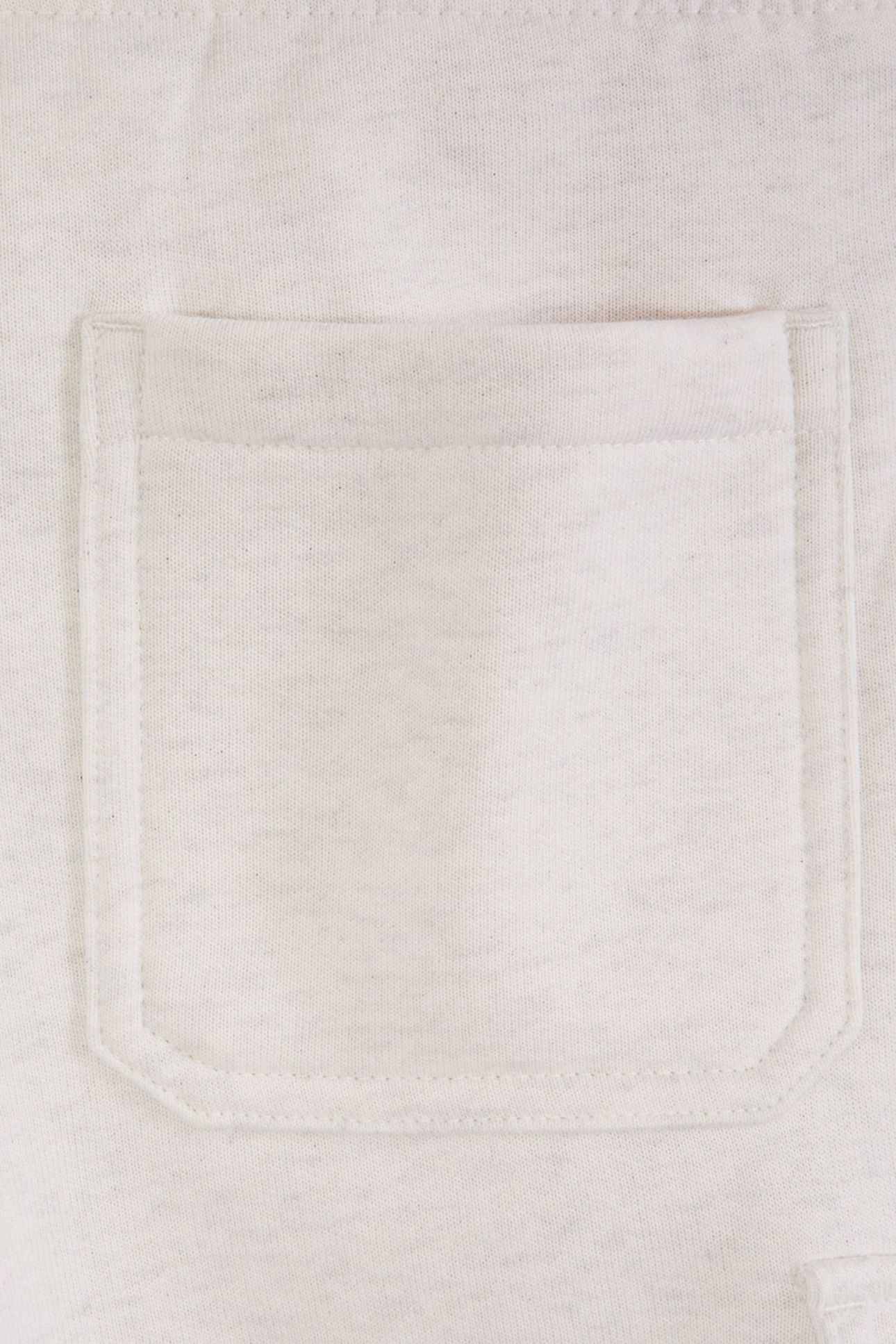 BOYS S&S FLEECE CARGO SHORT IVORY 5