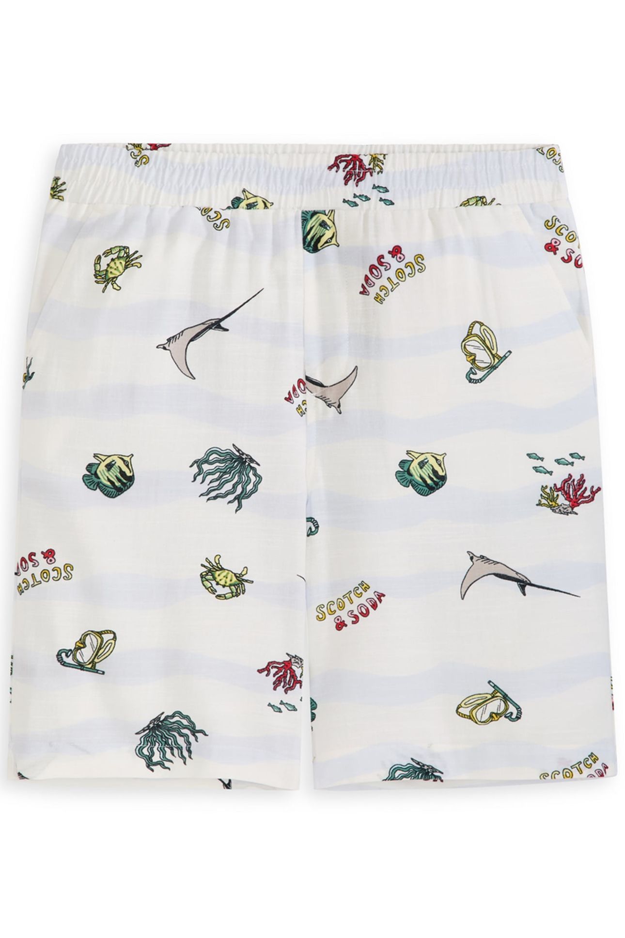 BOYS 2PC PRINTED WOVEN BUTTON UP SHIRT & SHORT SET WHITE TRA 4