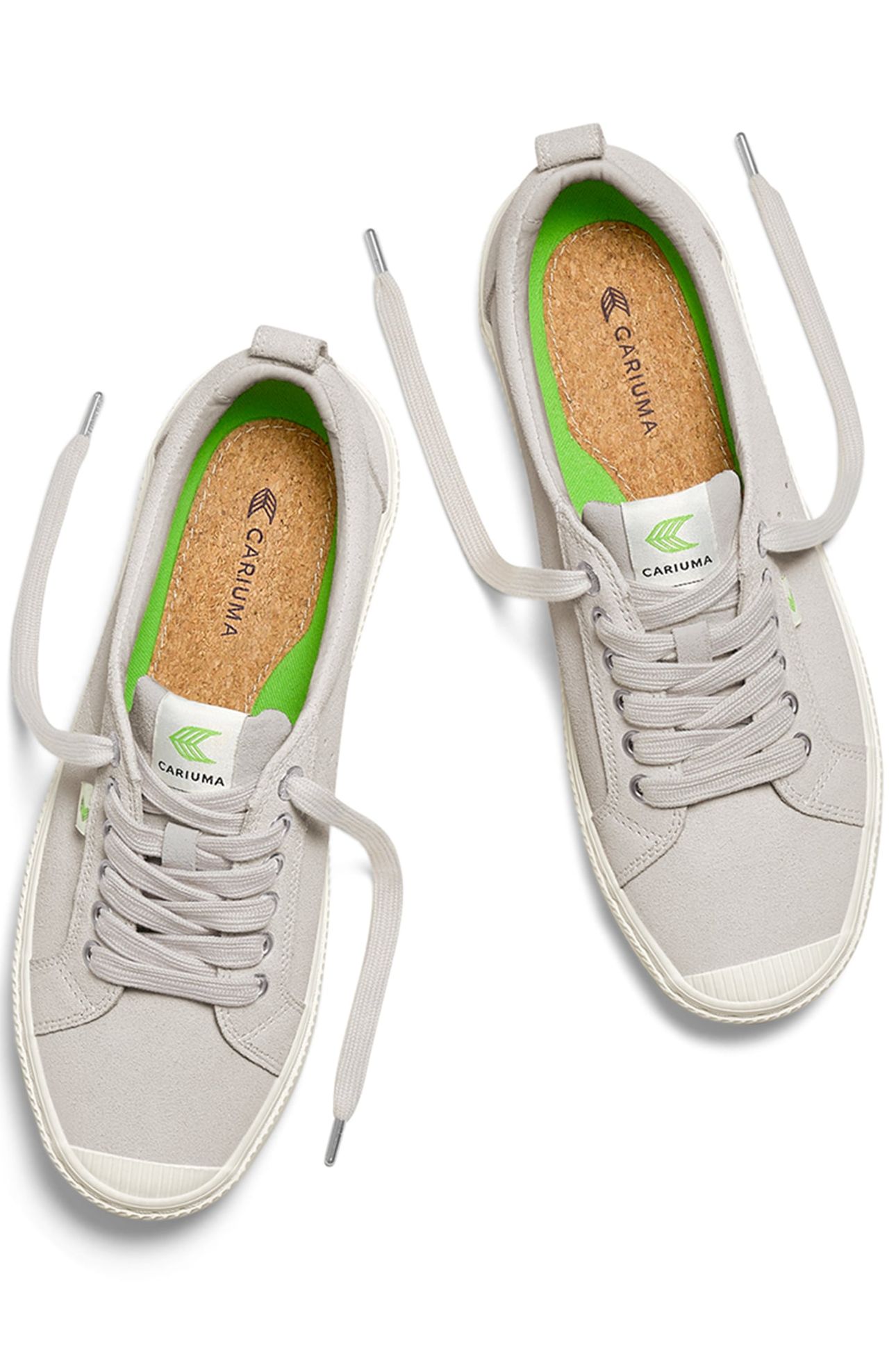 OCA LOW VINTAGE WHITE SUEDE SNEAKER 4