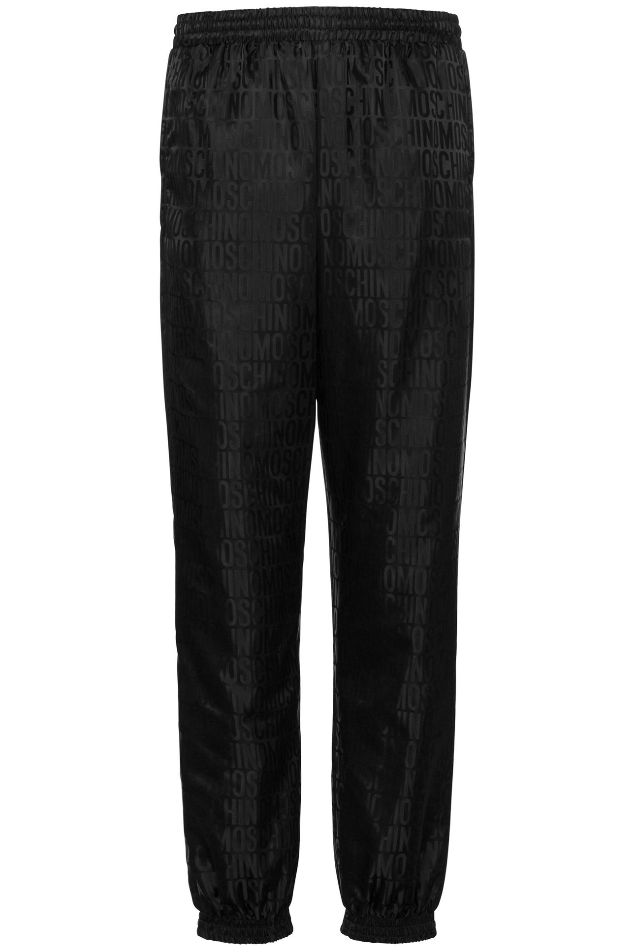 JOGGING IN NYLON JACQUARD ALLOVER LOGO BLACK 3