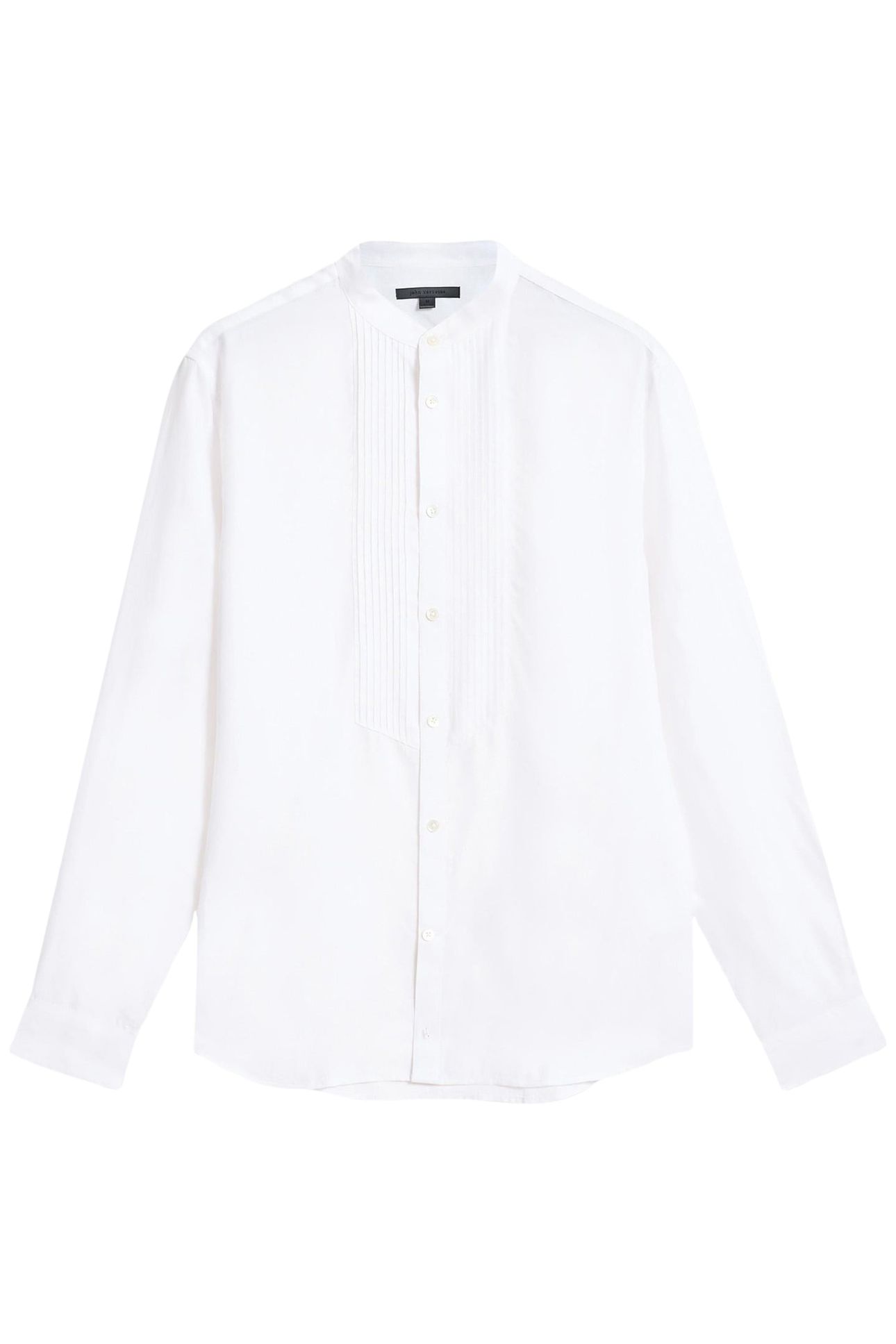HANOVER SHIRT - SLIM FIT SHIRT WITH BAND WHITE 2