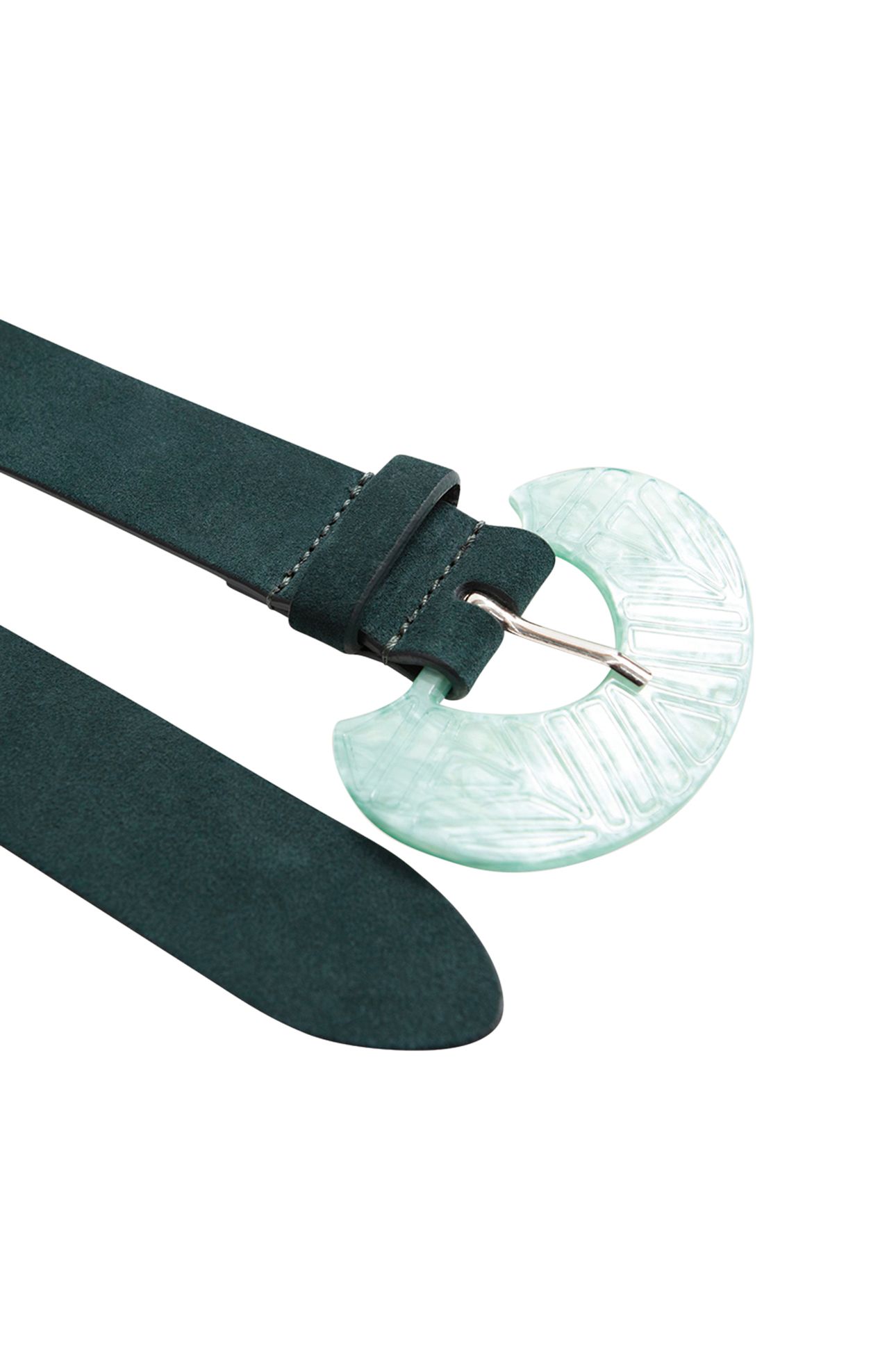 APIS - EVERGREEN BELT IN SUEDE LEATHER 3