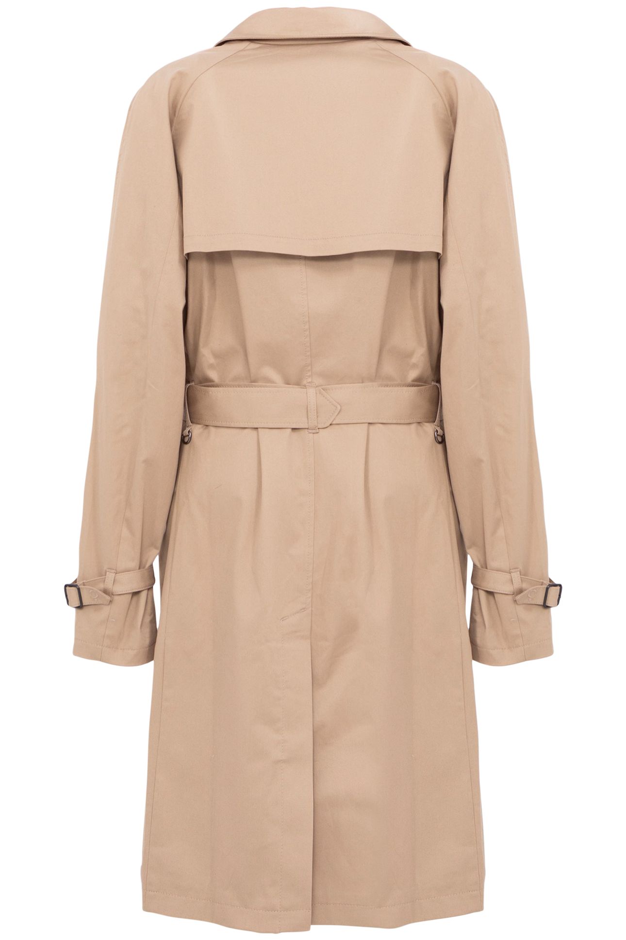 UNISEX BEIGE GENDER FREE TRENCH COAT 2