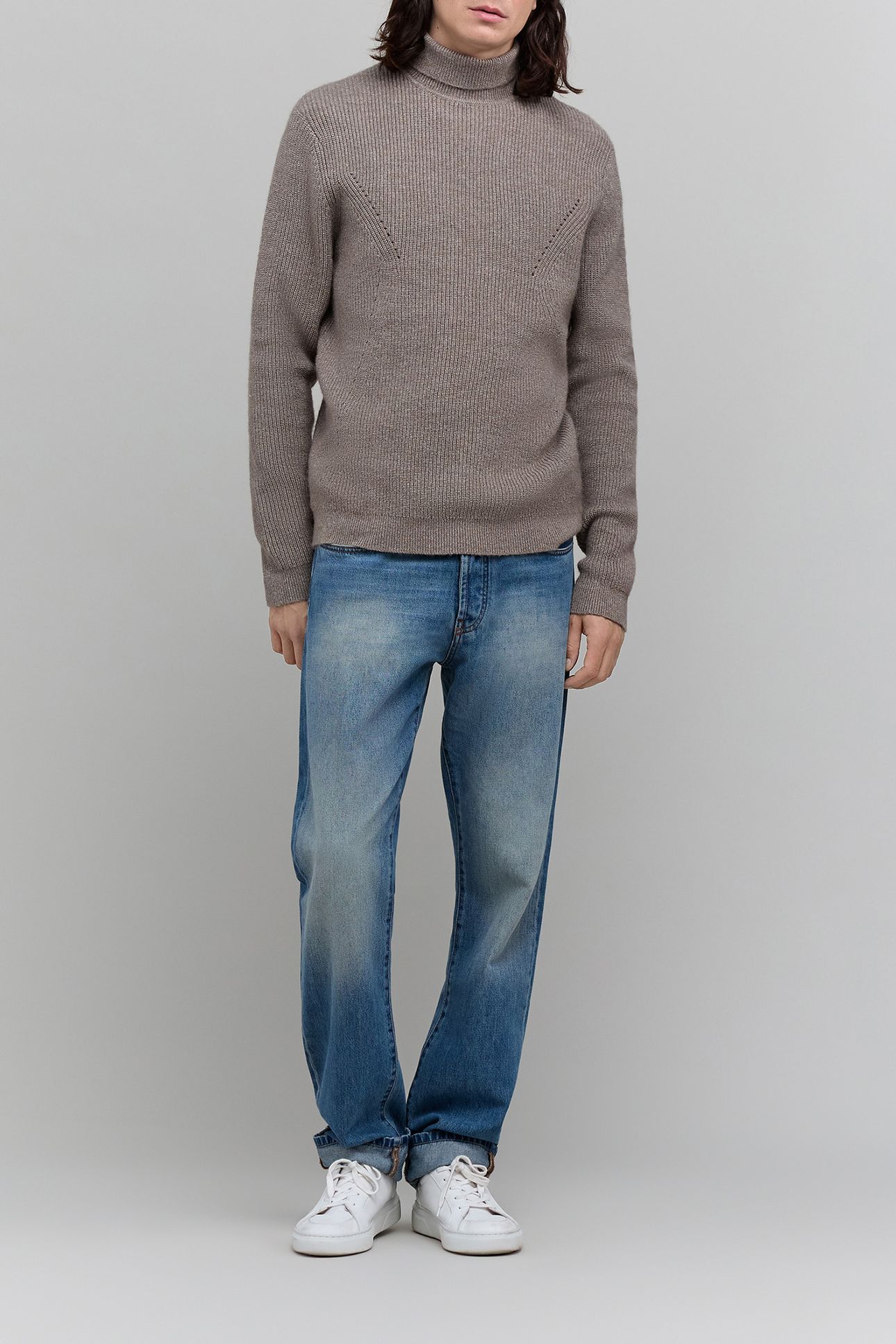 RAW KNIT TURTLENECK JUMPER 3